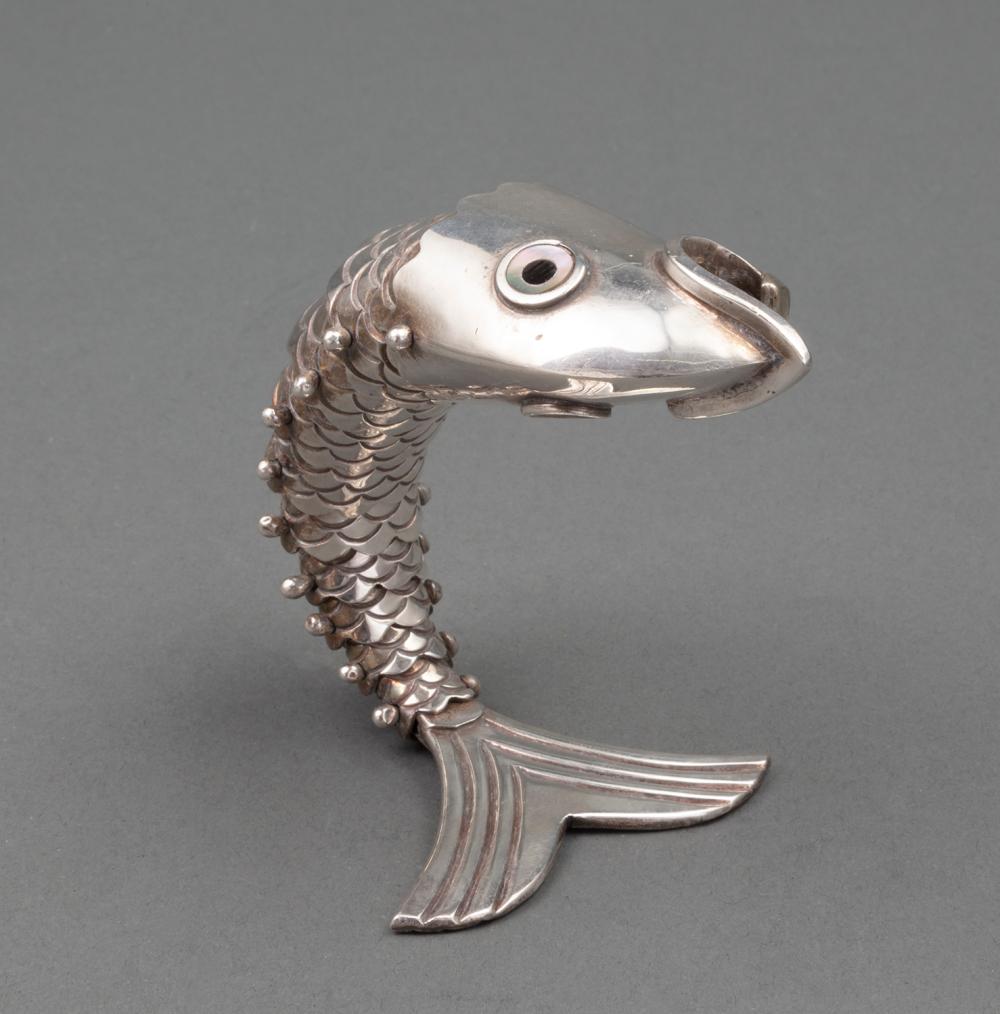 EMILIA CASTILLO STERLING FISH-FORM