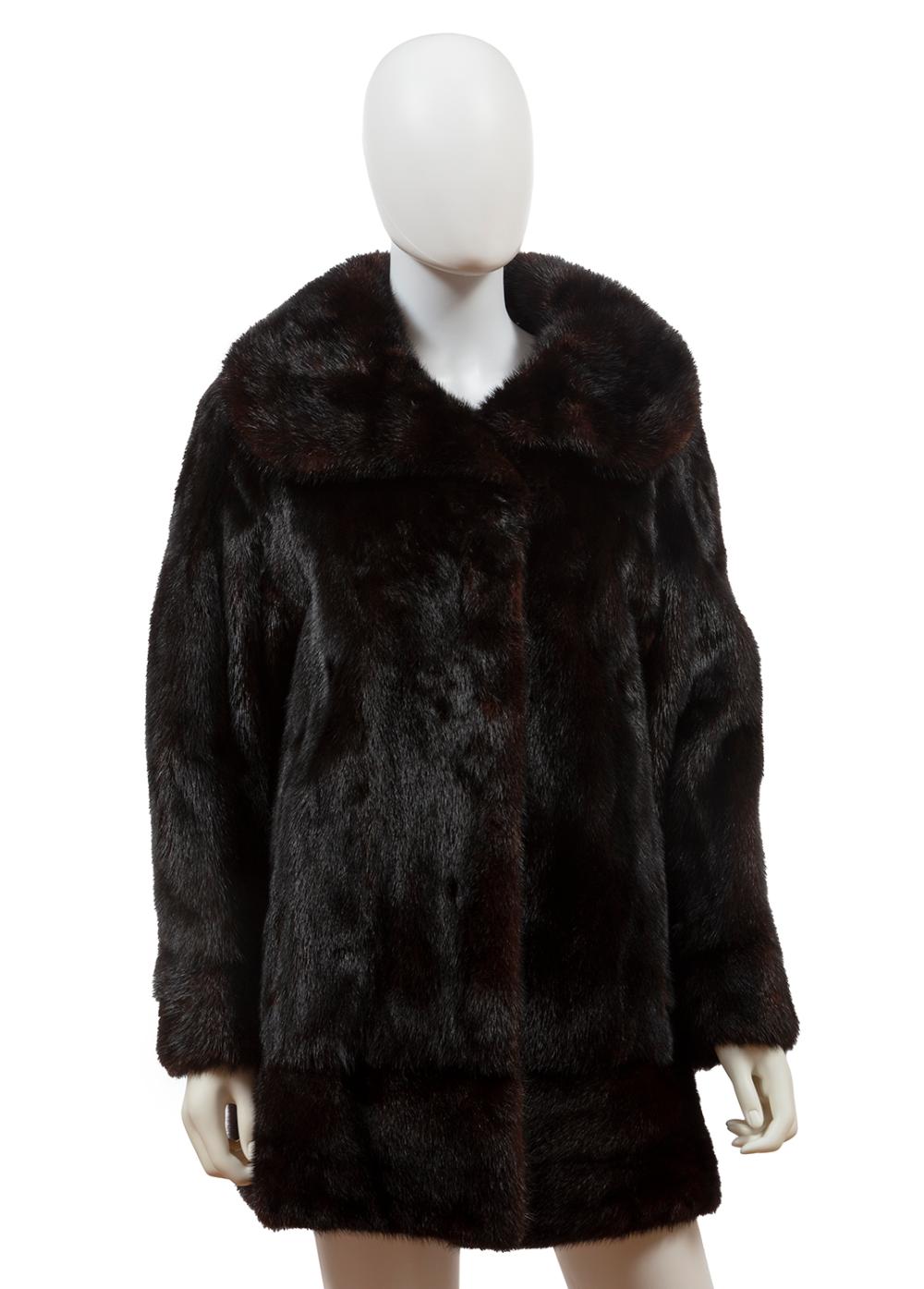 MAISON BLANCHE MINK FUR COATMaison