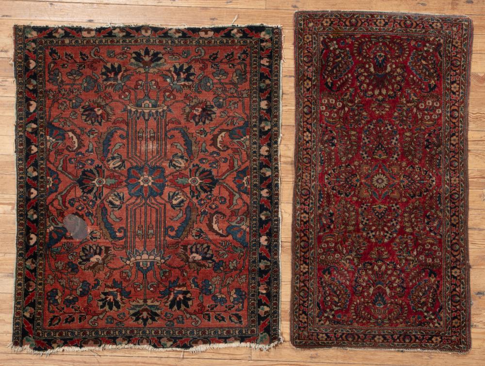 TWO PERSIAN RUGSTwo Antique Persian 2e34a7