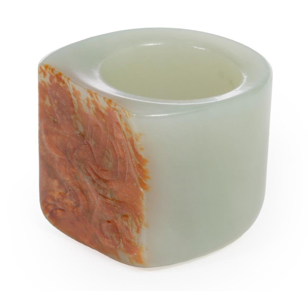 CHINESE CELADON AND RUSSET JADE 2e35ca