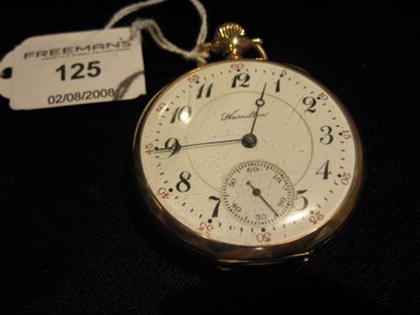 Gentlemans Hamilton pocket watch  