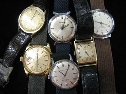 Assorted gentleman's wristwatches