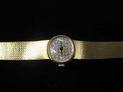 Lady's diamond wristwatch    Pave