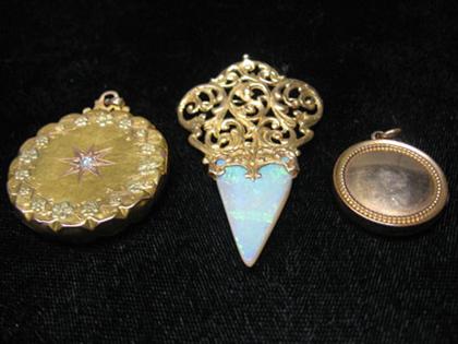 Three assorted items    Triangular shaped
