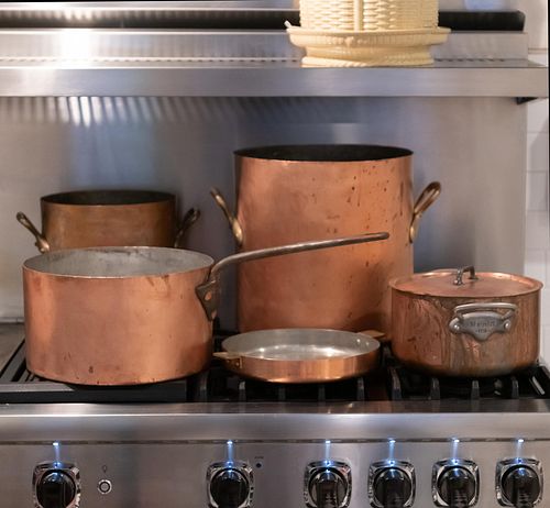 COPPER BATTERIE DE CUISINEComprising A 2e3982