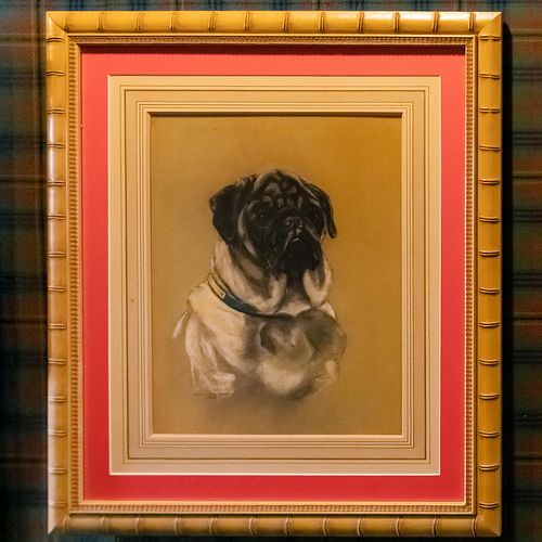 BILL MCPHERSON: PORTRAIT OF A PUGPastel