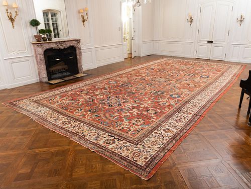 LARGE PERSIAN MAHAL CARPETApproximately