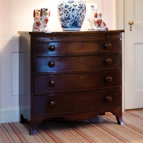 VICTORIAN MAHOGANY BACHELOR S CHEST32 2e3afd