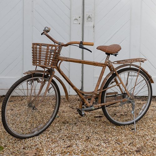 WICKER AND BAMBOO BICYCLEBrakes