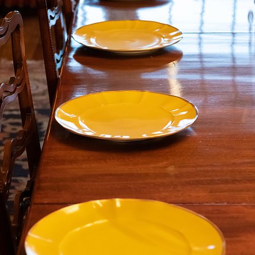 SET OF TEN ANNA WEATHERLEY YELLOW 2e3b95