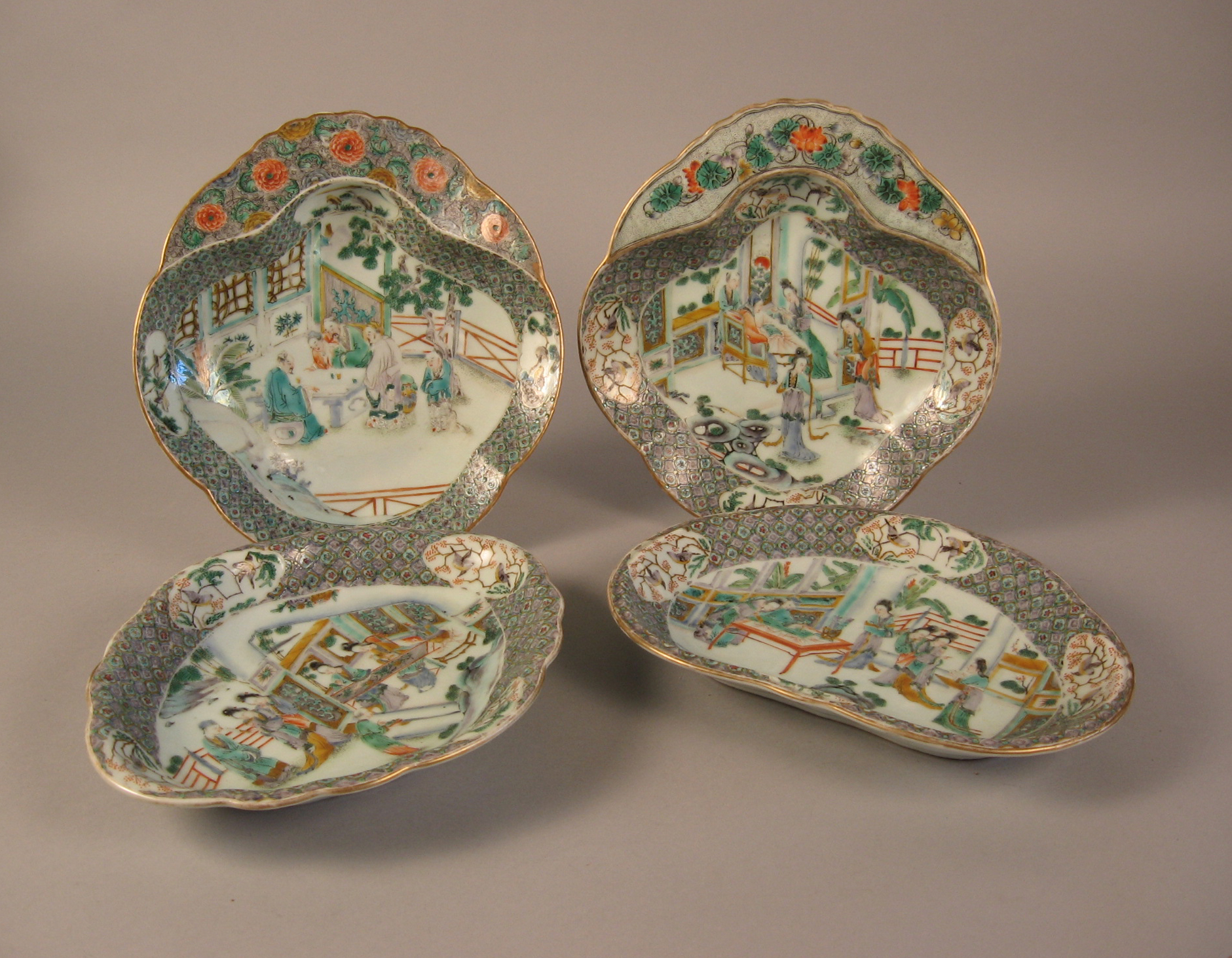 Set of four Chinese export Famille 49bb2