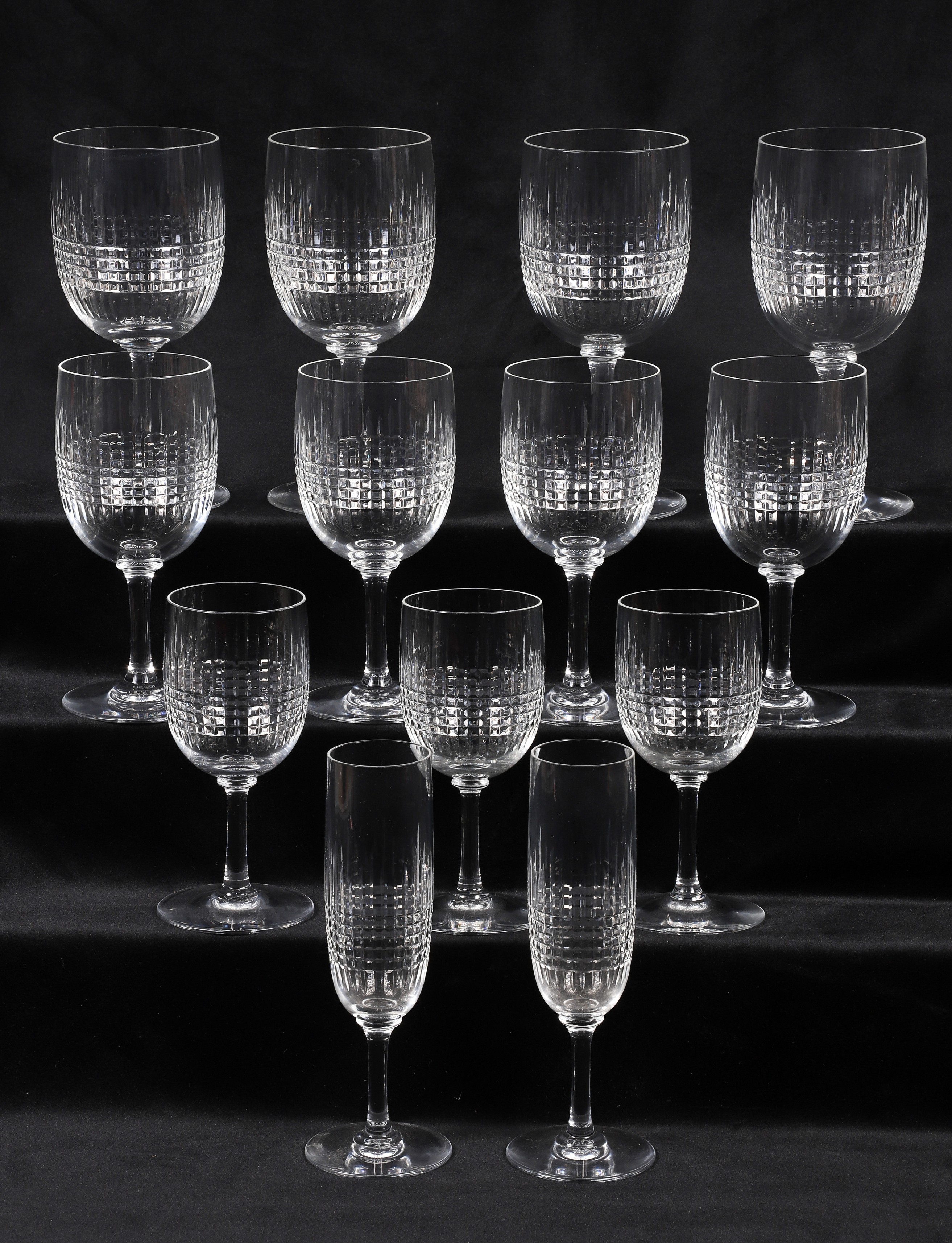  13 Baccarat crystal glasses  2e15da