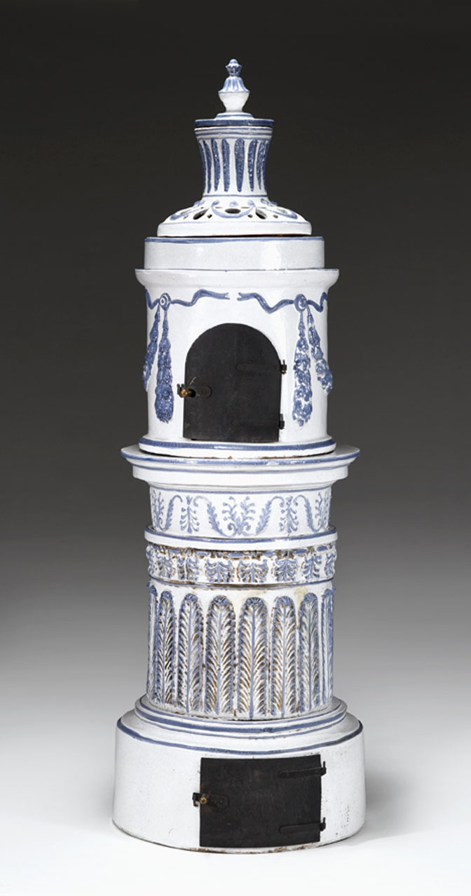 Continental faience stove Of 49bcf
