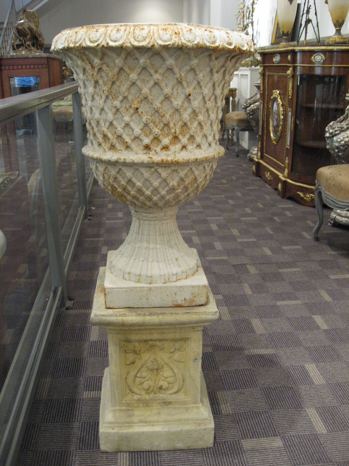 Pair of neoclassical style cast 49bd4