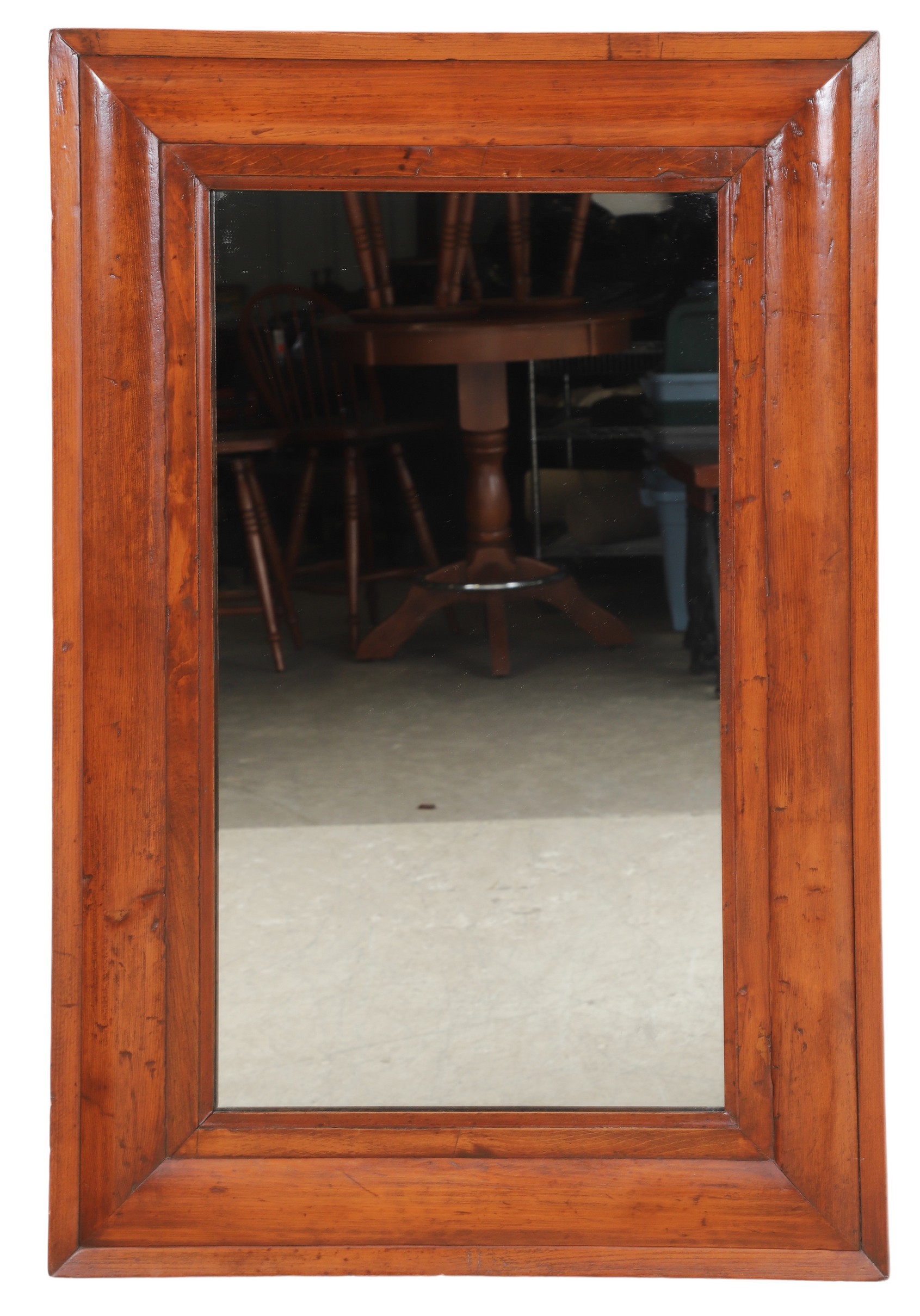 Pine OG Empire wall mirror, 19th