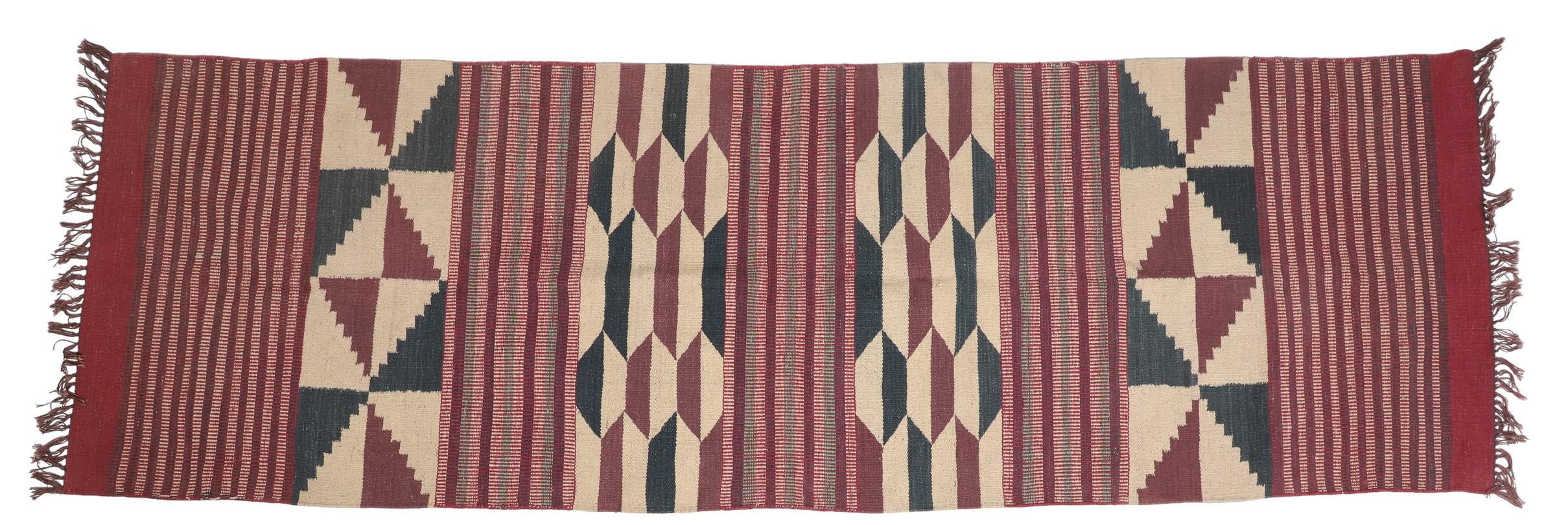 Mid Century modern geometric woven 2e16b0