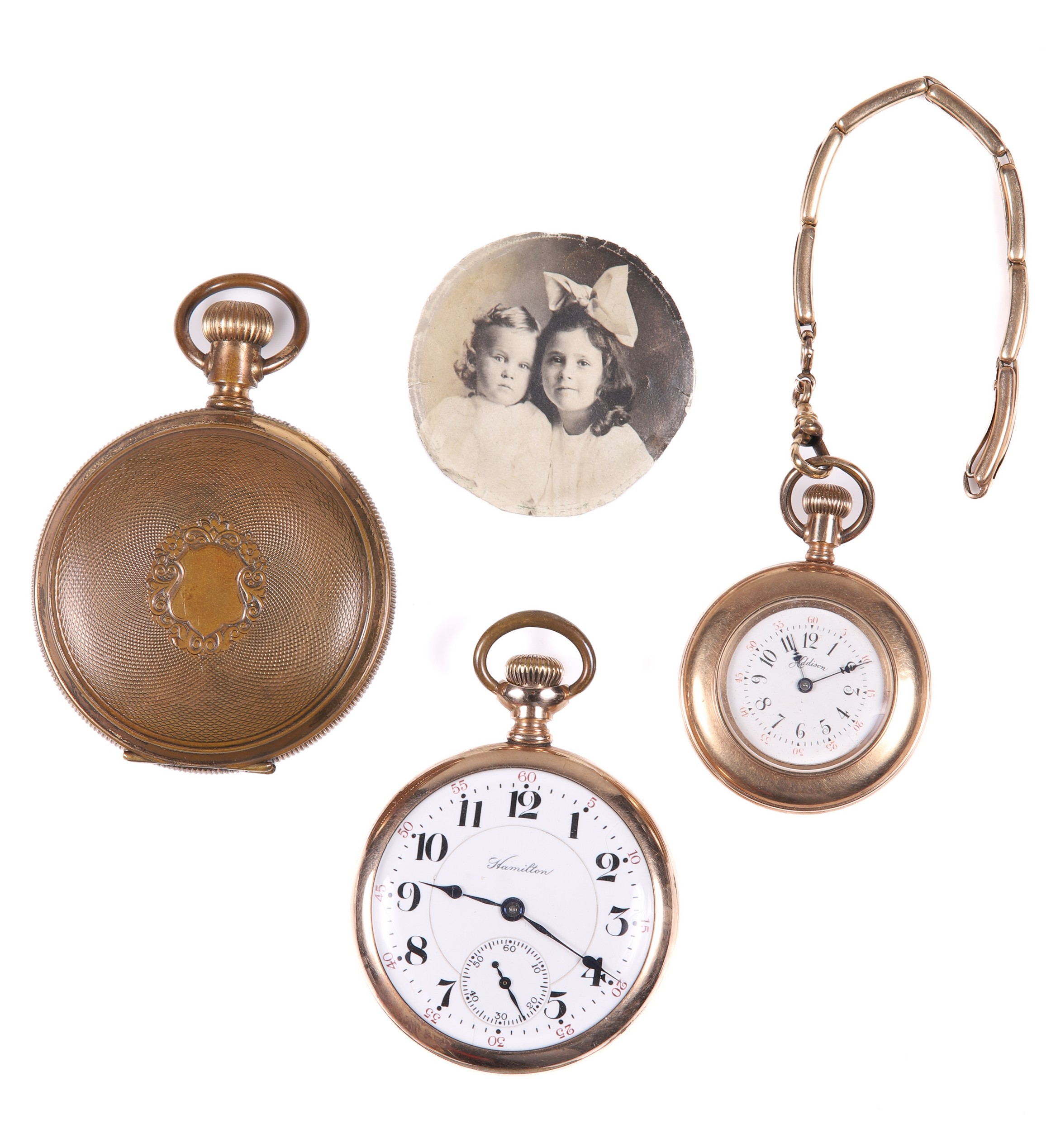 (3) Gold filled Pocket Watches