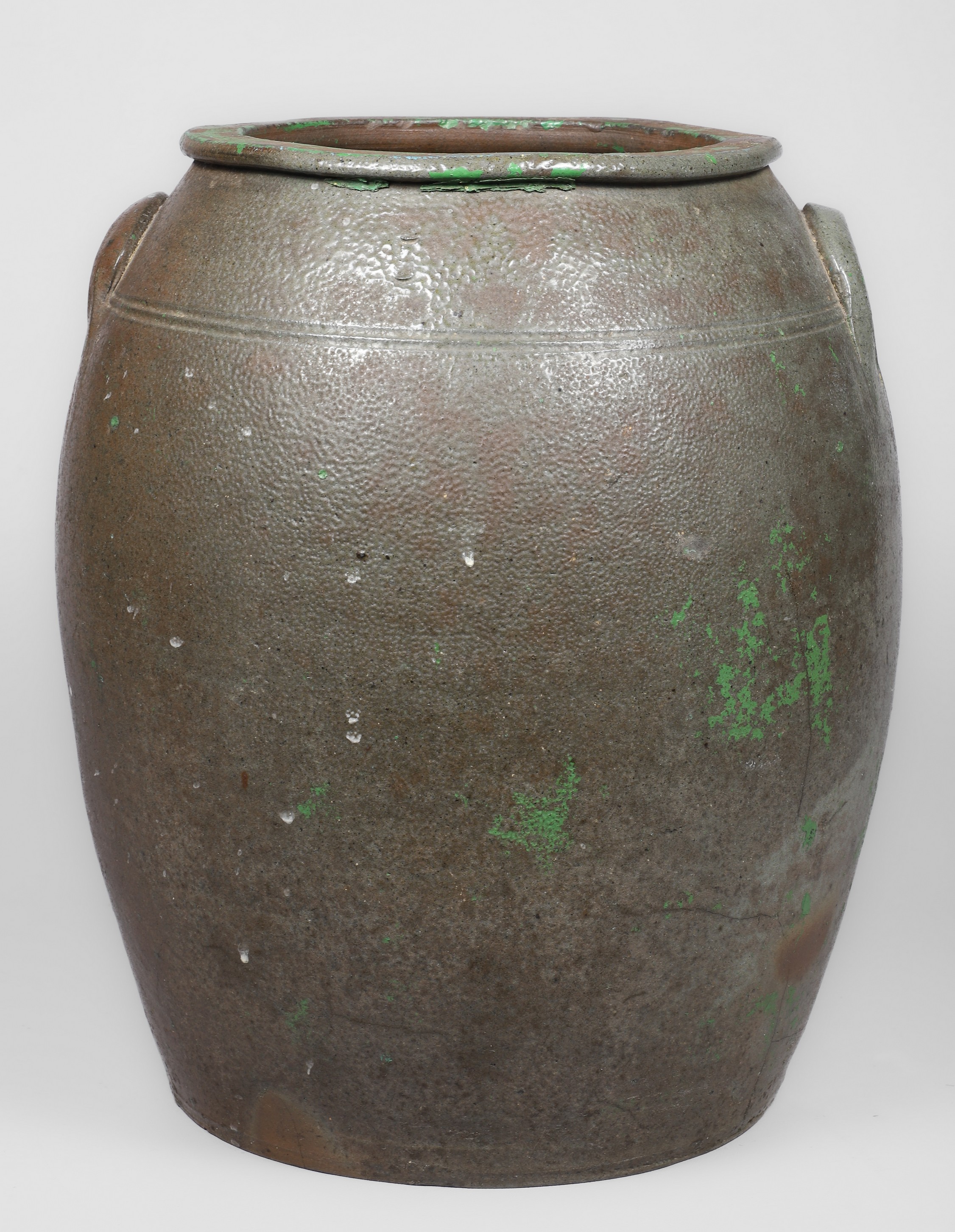 5-Gallon stoneware crock, attributed