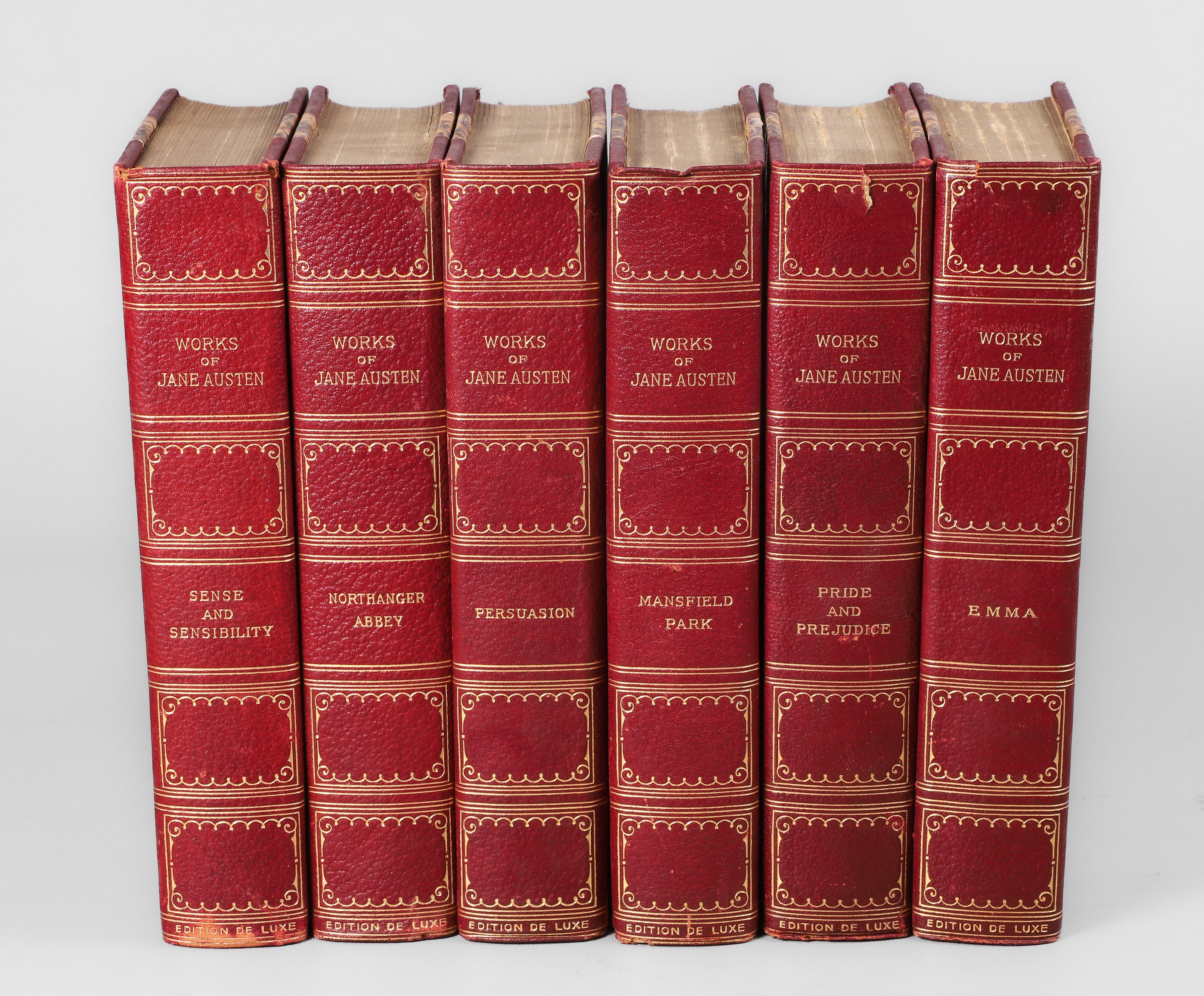 A six volume set of The Works of 2e17c9