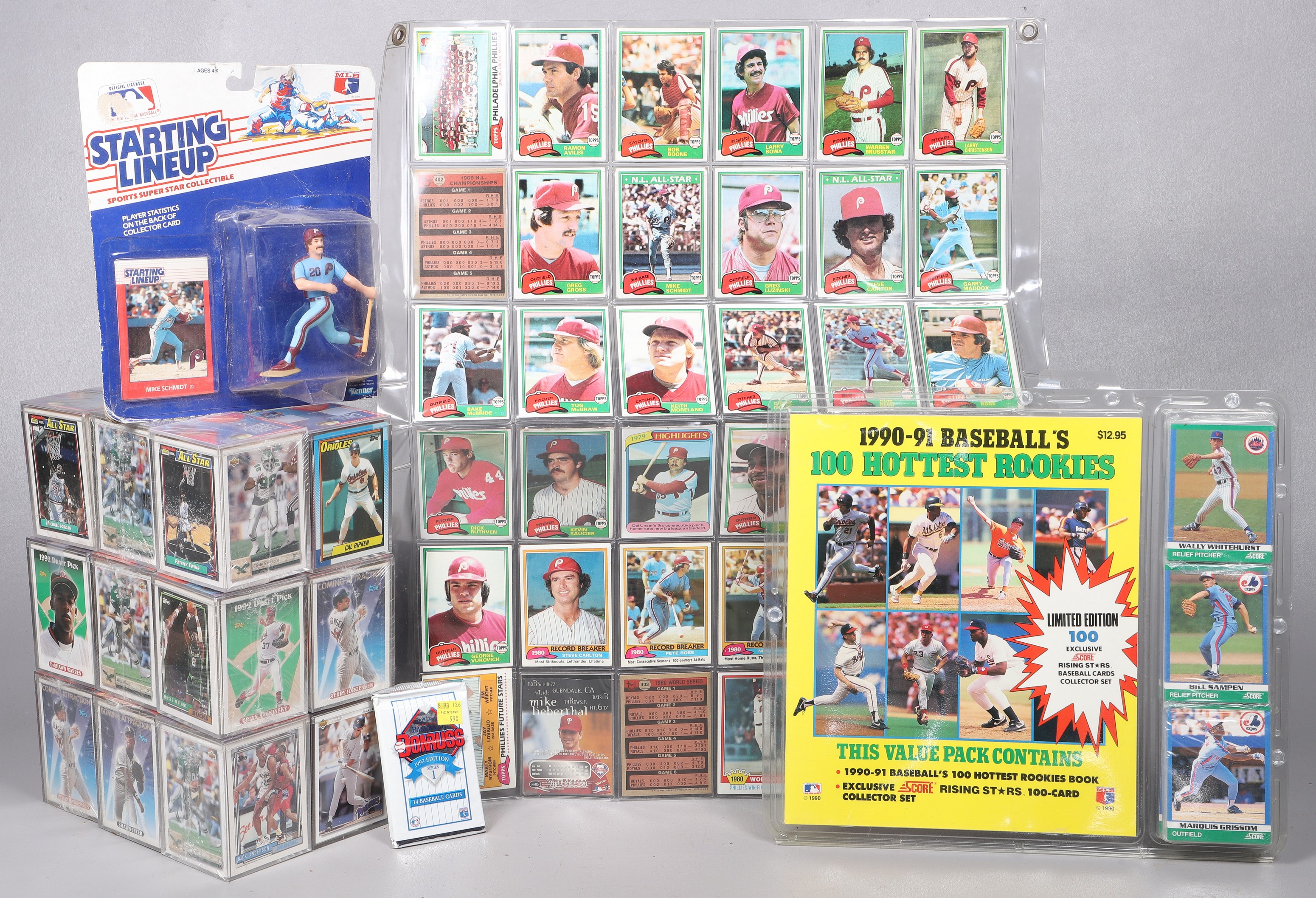 Varied Sports Card lot, baseball