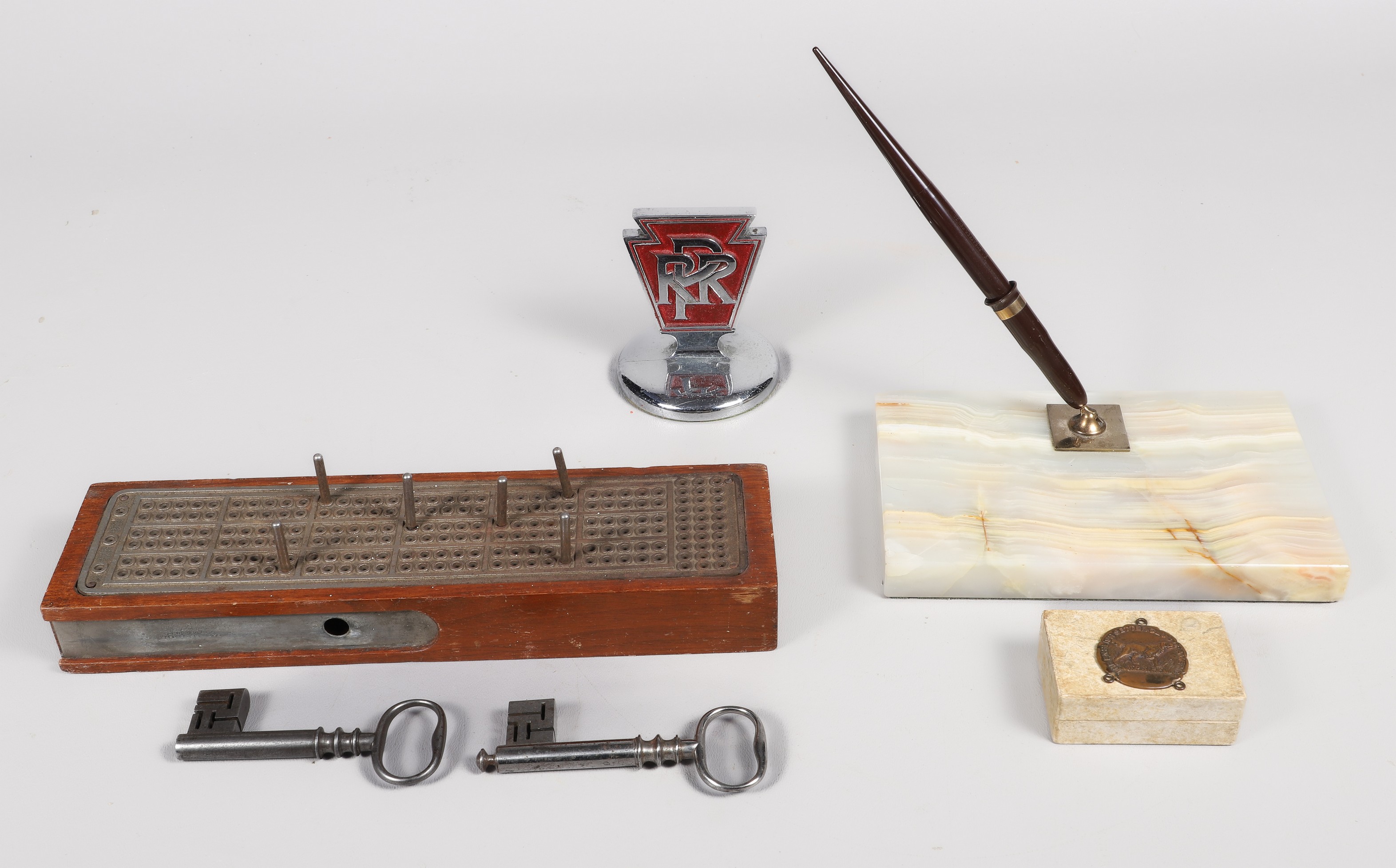 Pennsylvania Railroad weight, desk