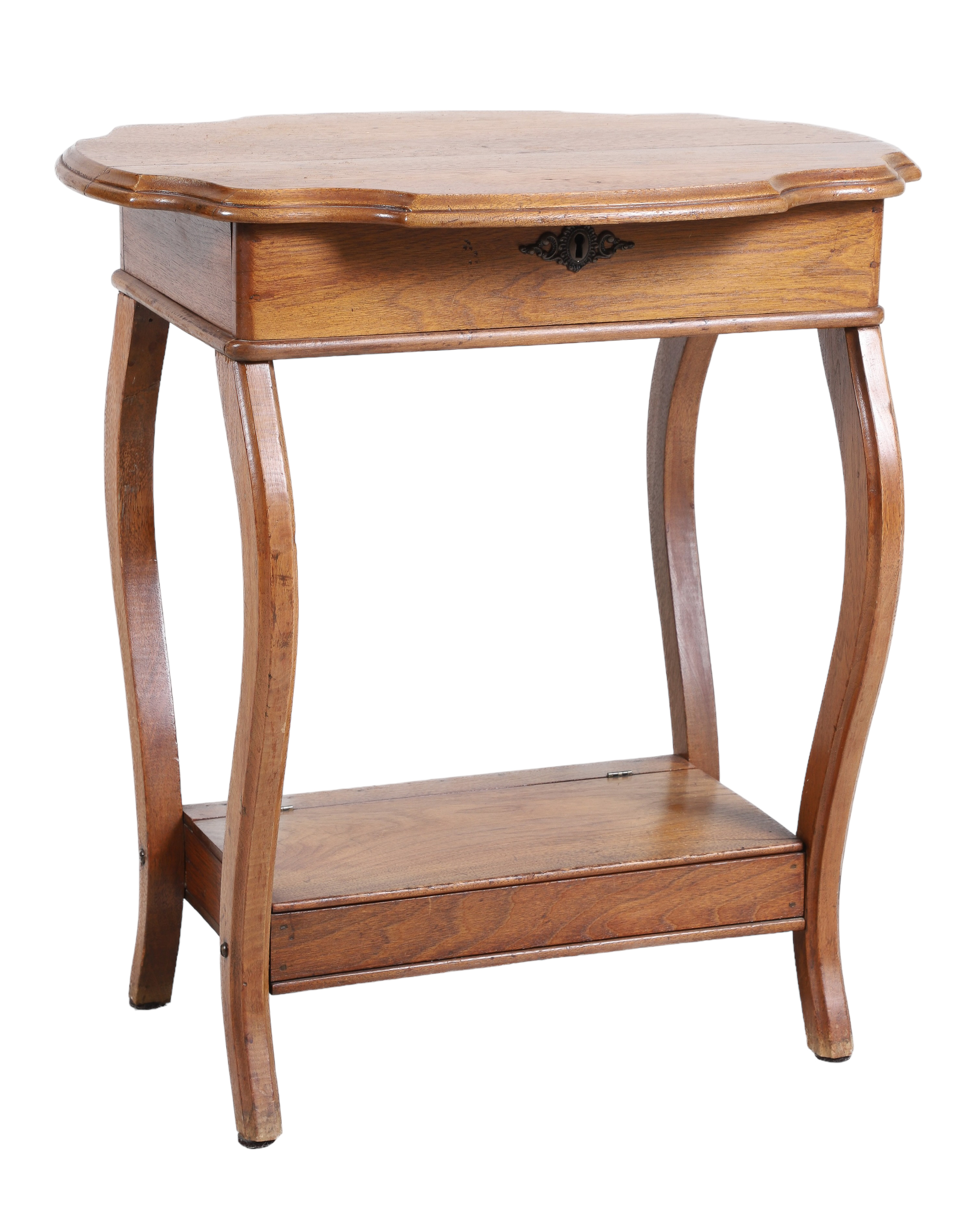 French style walnut 2-tier vanity,