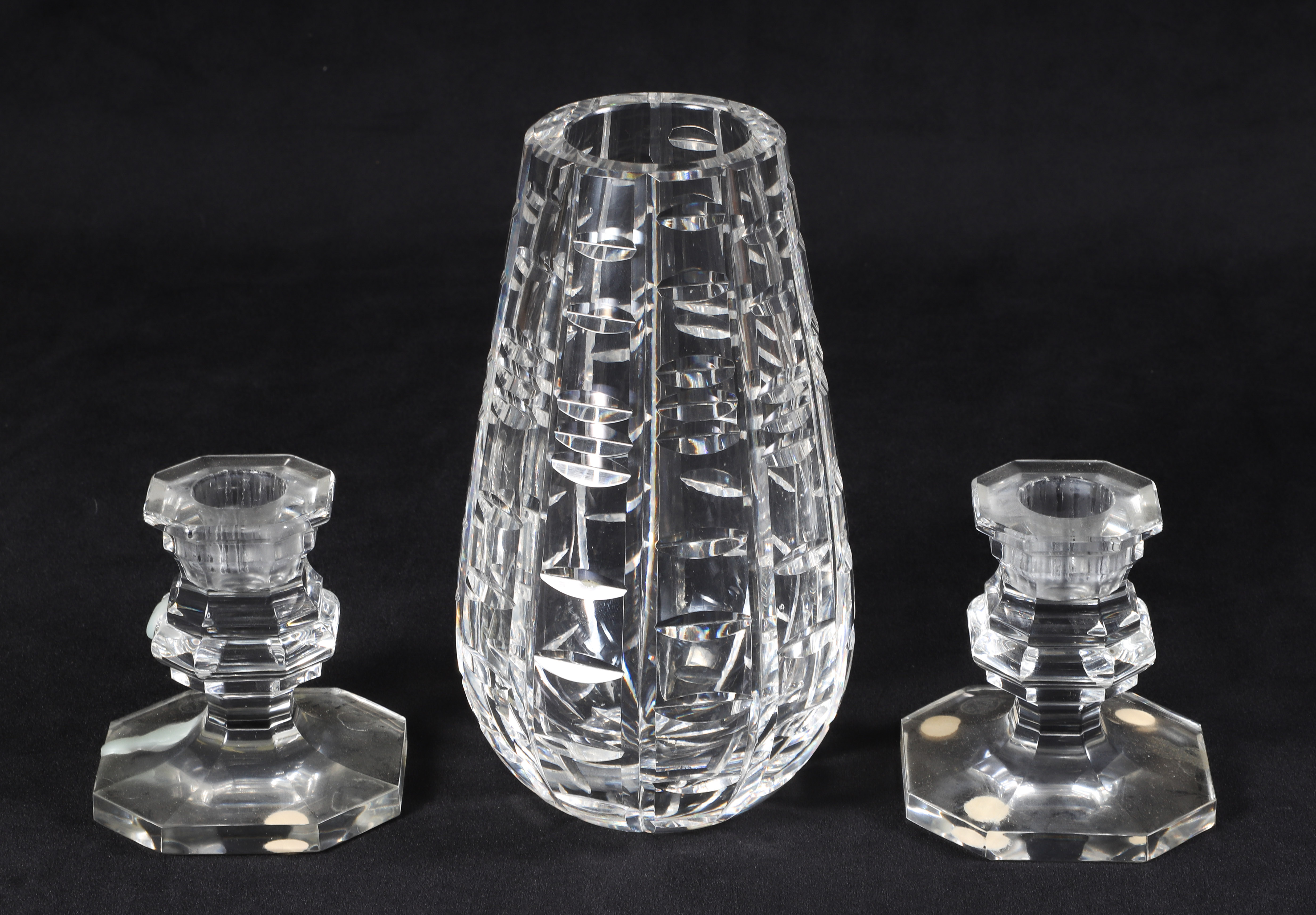 Baccarat and Waterford Candlesticks
