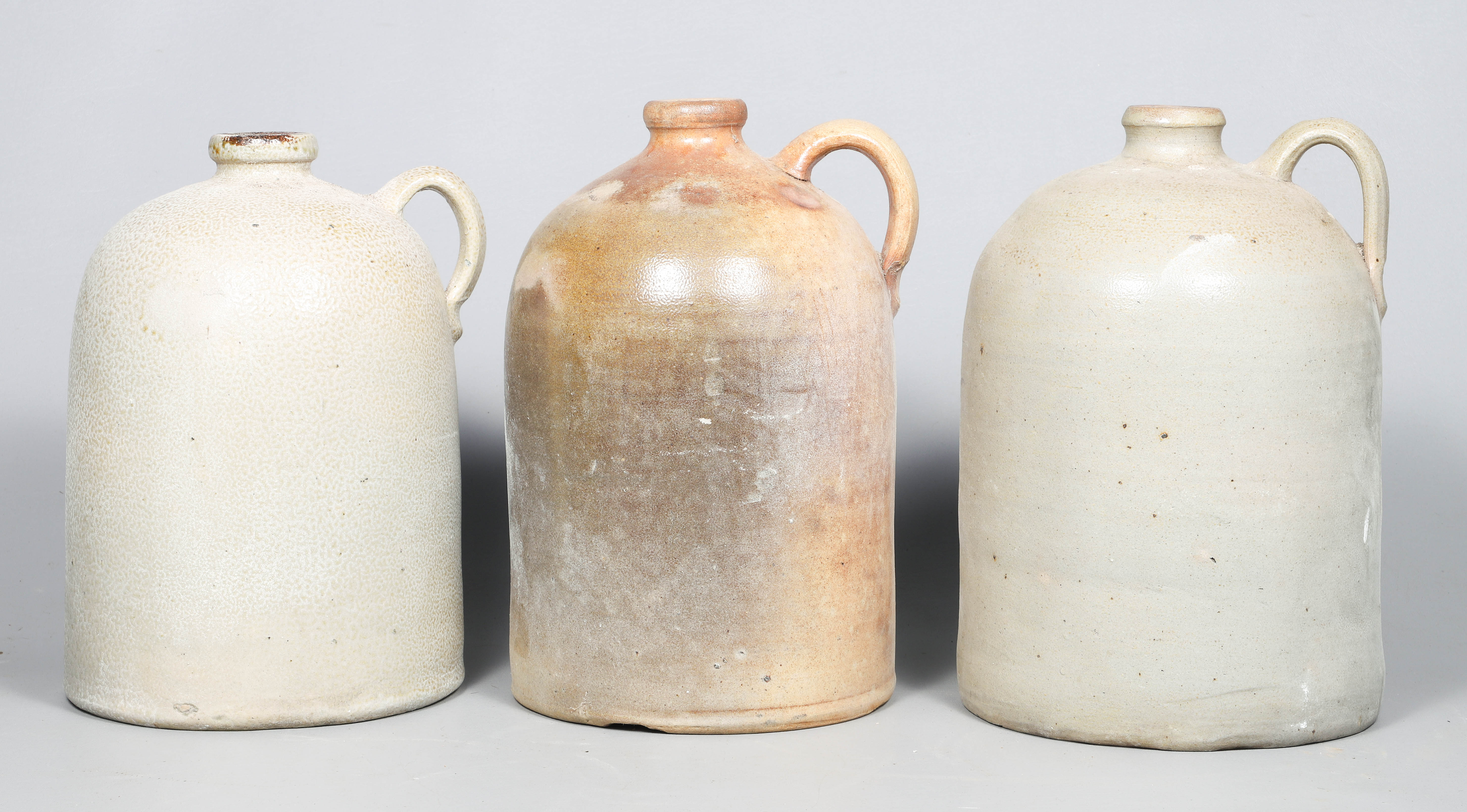 (3) 2 and 3 Gallon stoneware jugs