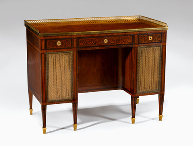 Dutch neoclassical style mahogany,