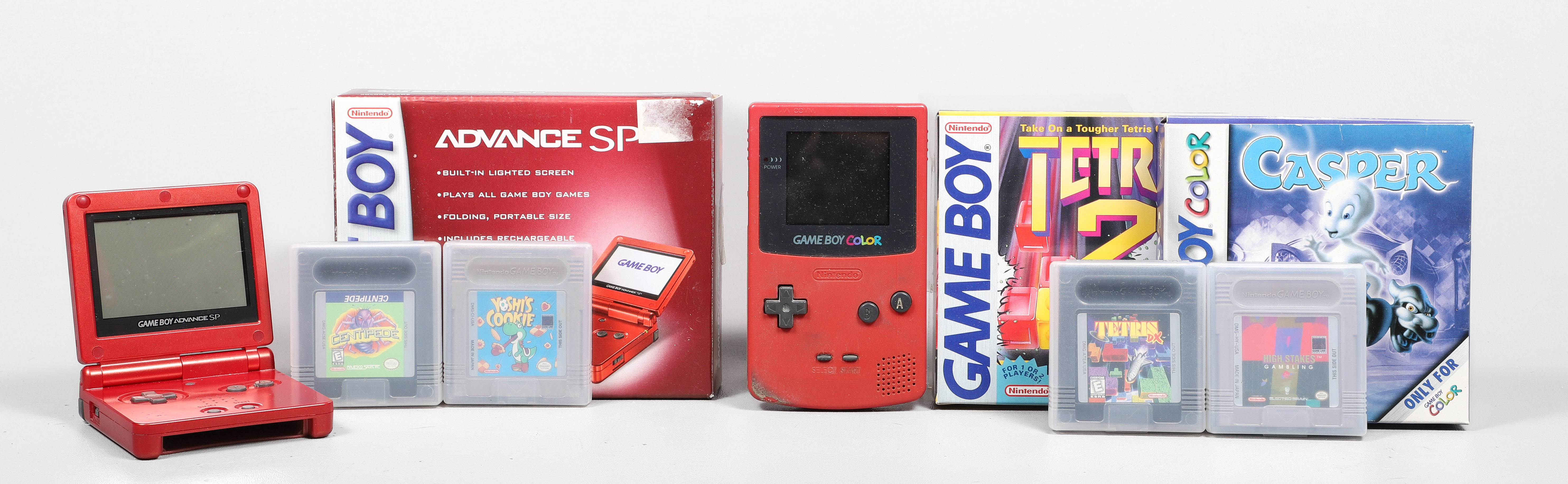 (2) Game boy systems, c/o Game Boy Color,