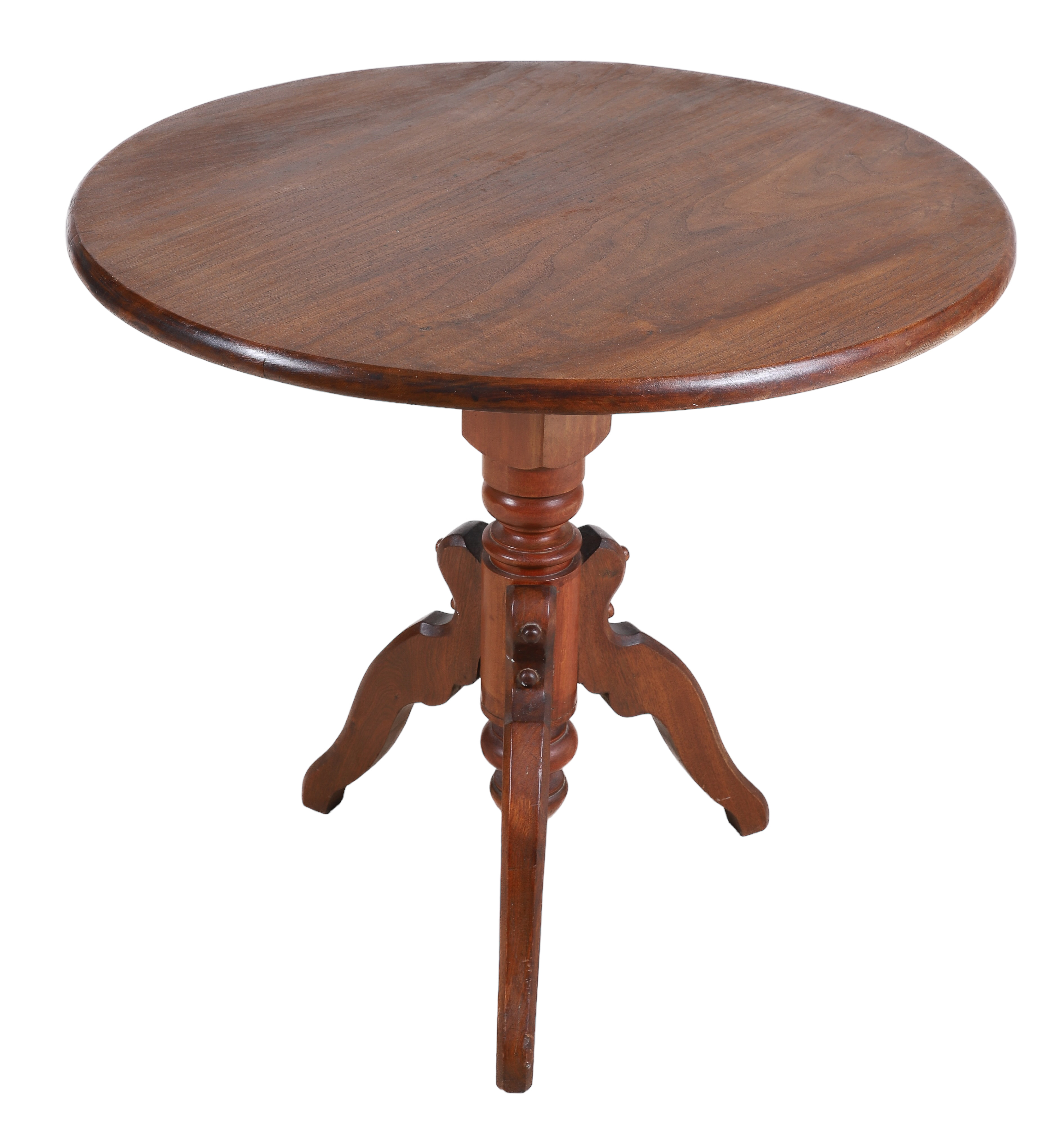 Victorian style oak center table,