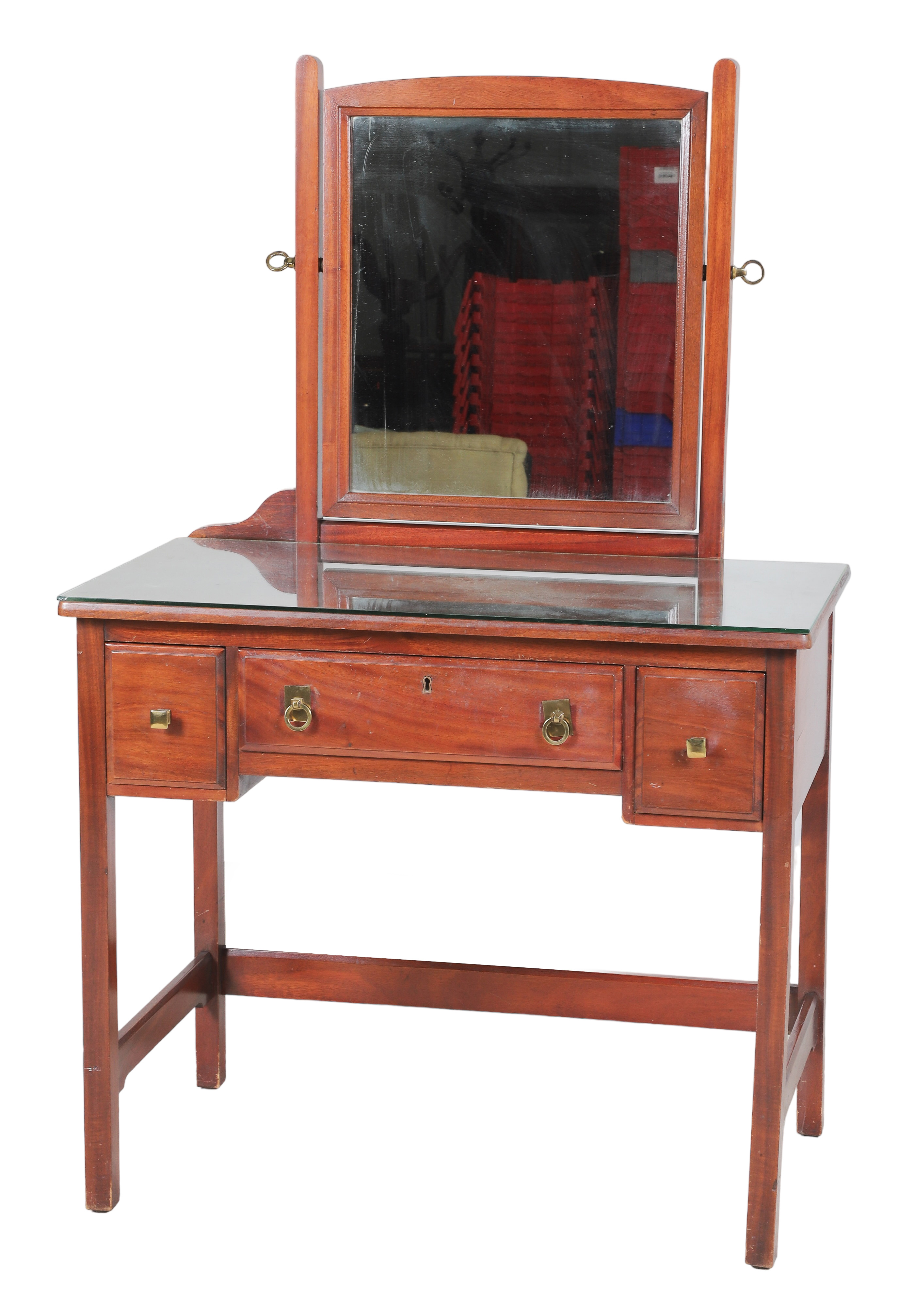 Chippendale style cherry vanity  2e1a2c