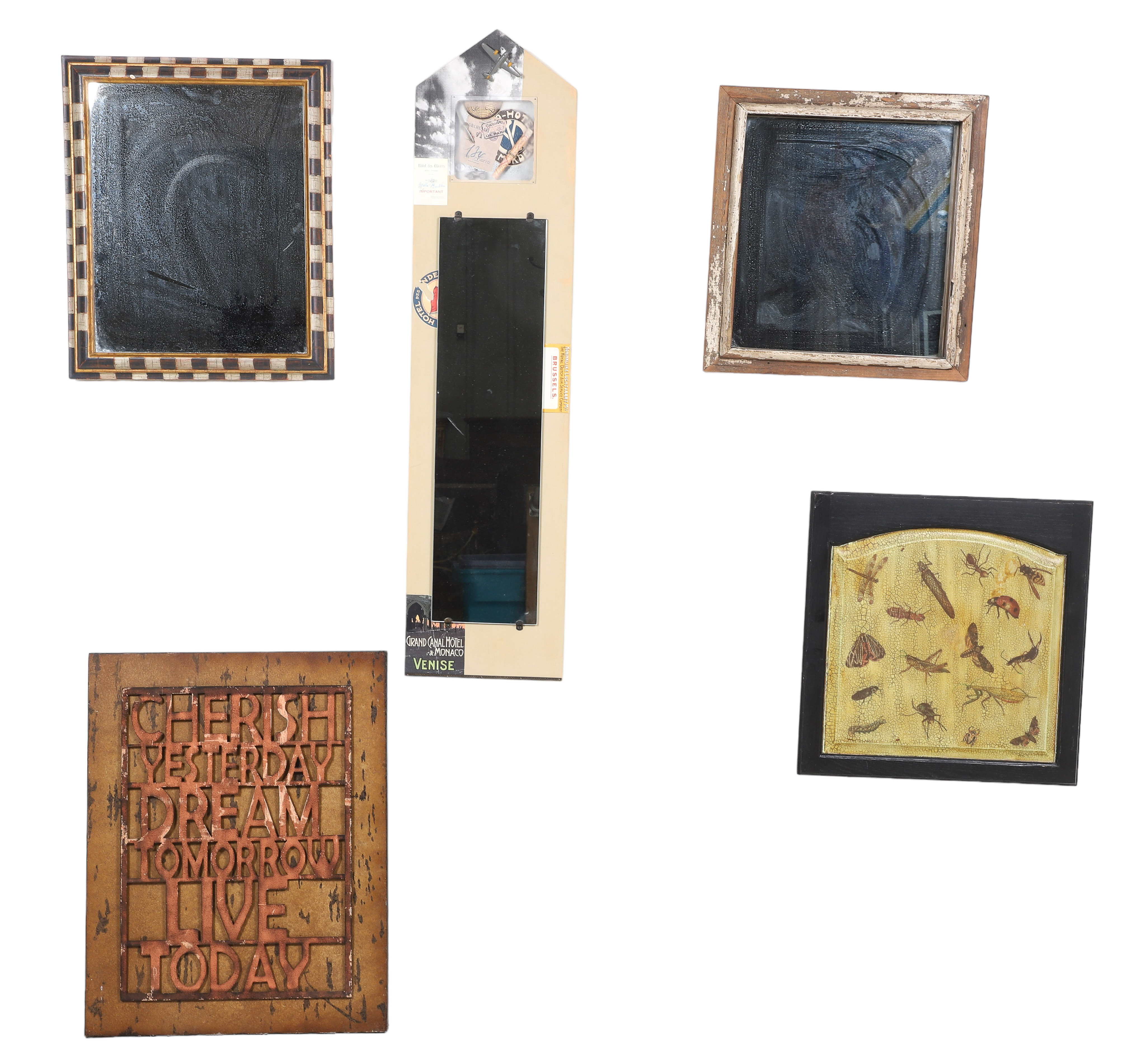 (5) Decorative wall hangings, c/o