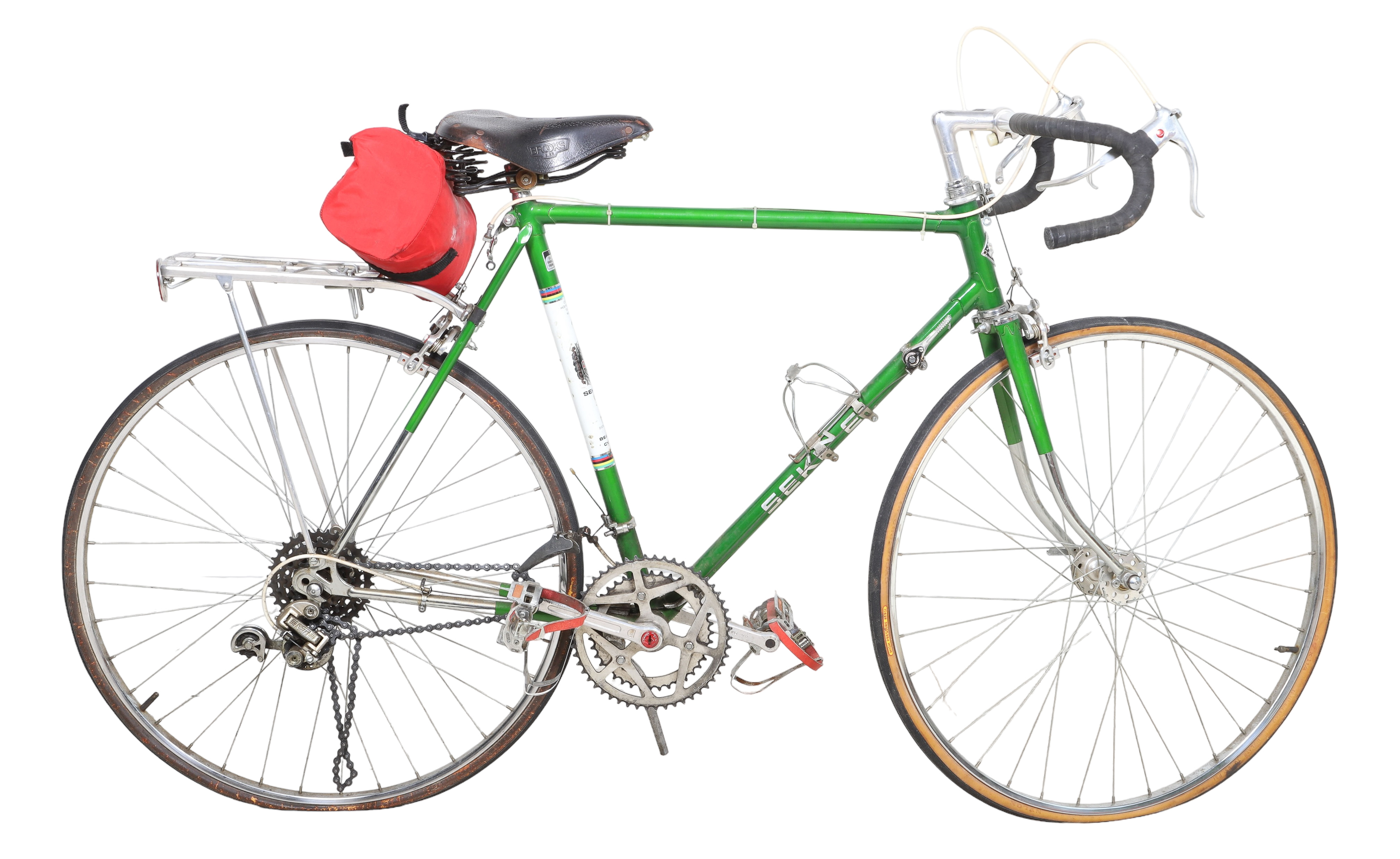 Skine Sekine bicycle, green painted