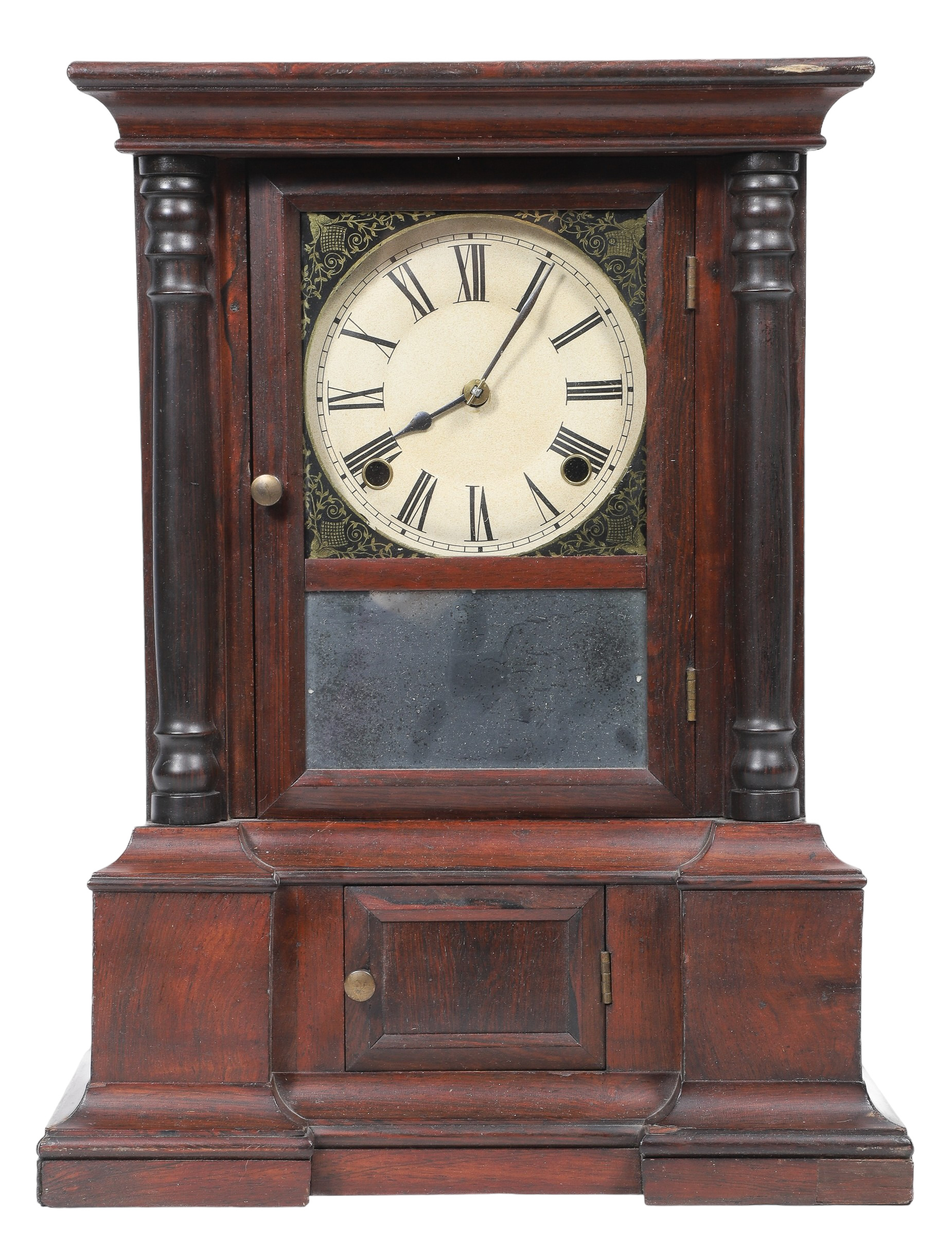 Atkins Clock Co London Rosewood shelf