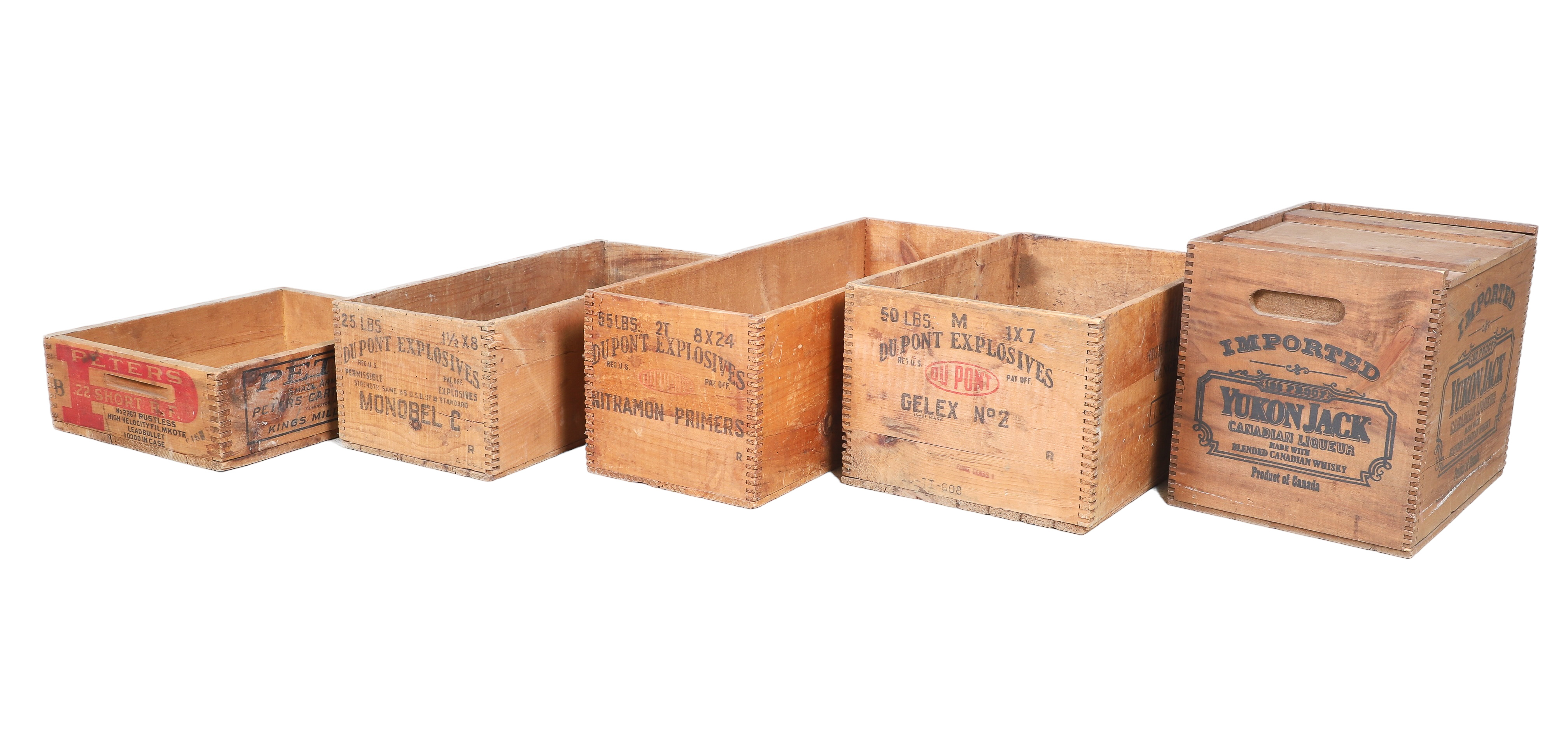  5 Advertising shipping crates  2e1aff