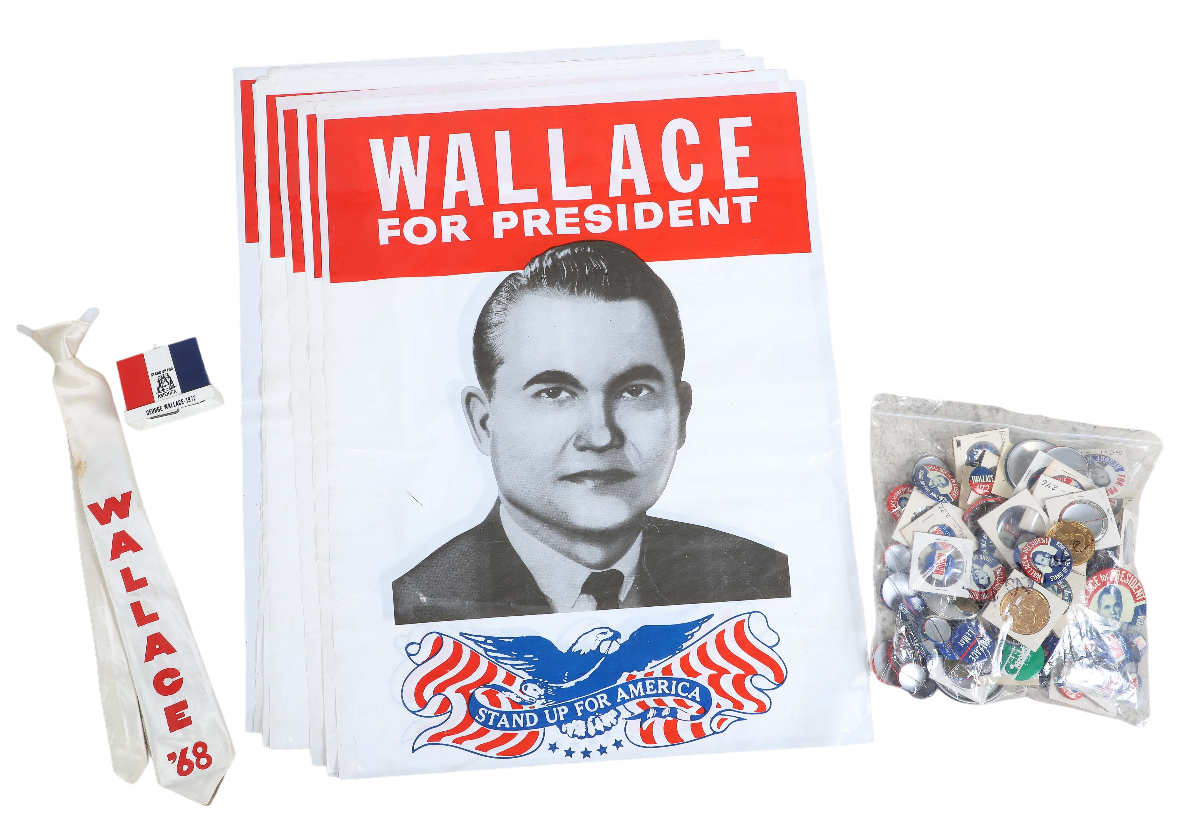 Lot of George Wallace political