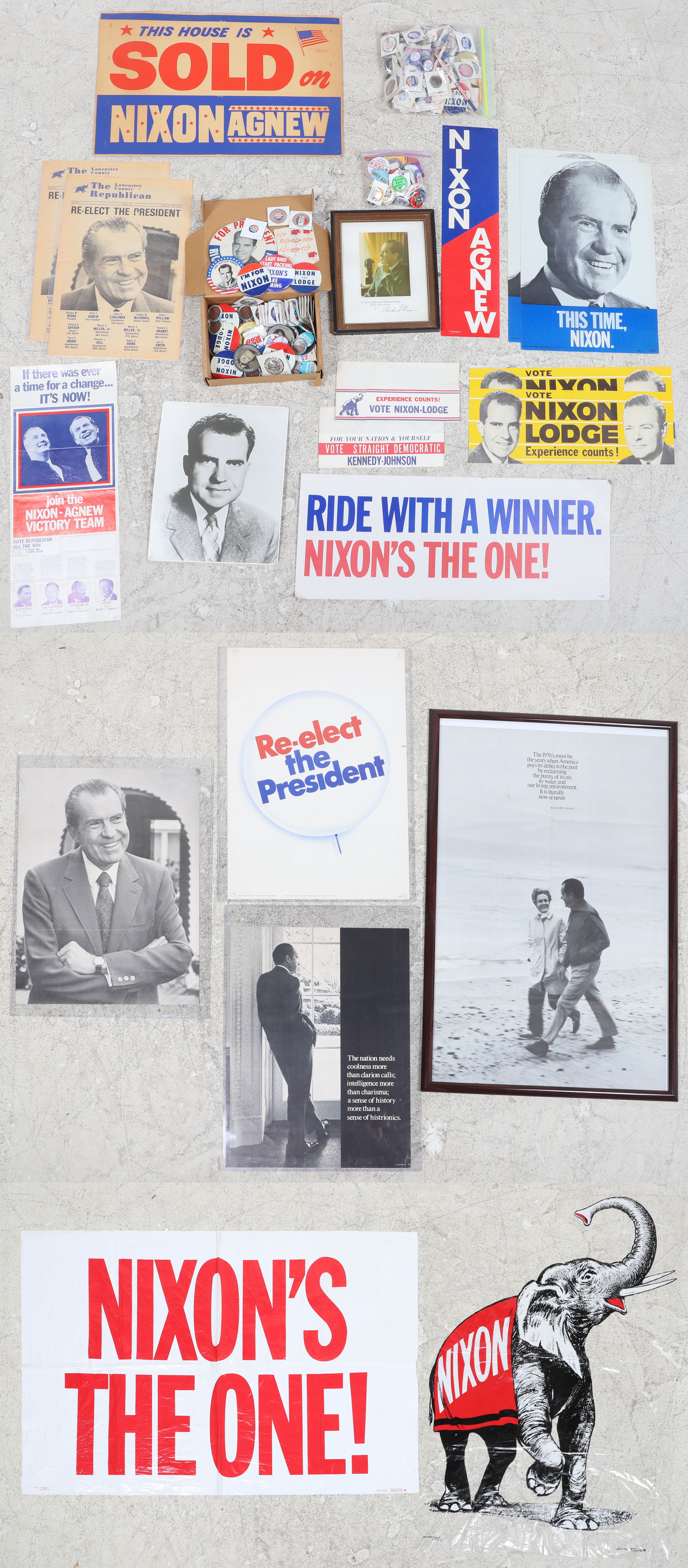 Large Lot of Richard Nixon political 2e1b2b