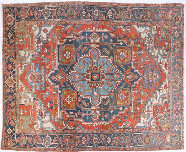 8 4 X 11 2 Heriz Rug early 20th 2e1b7a