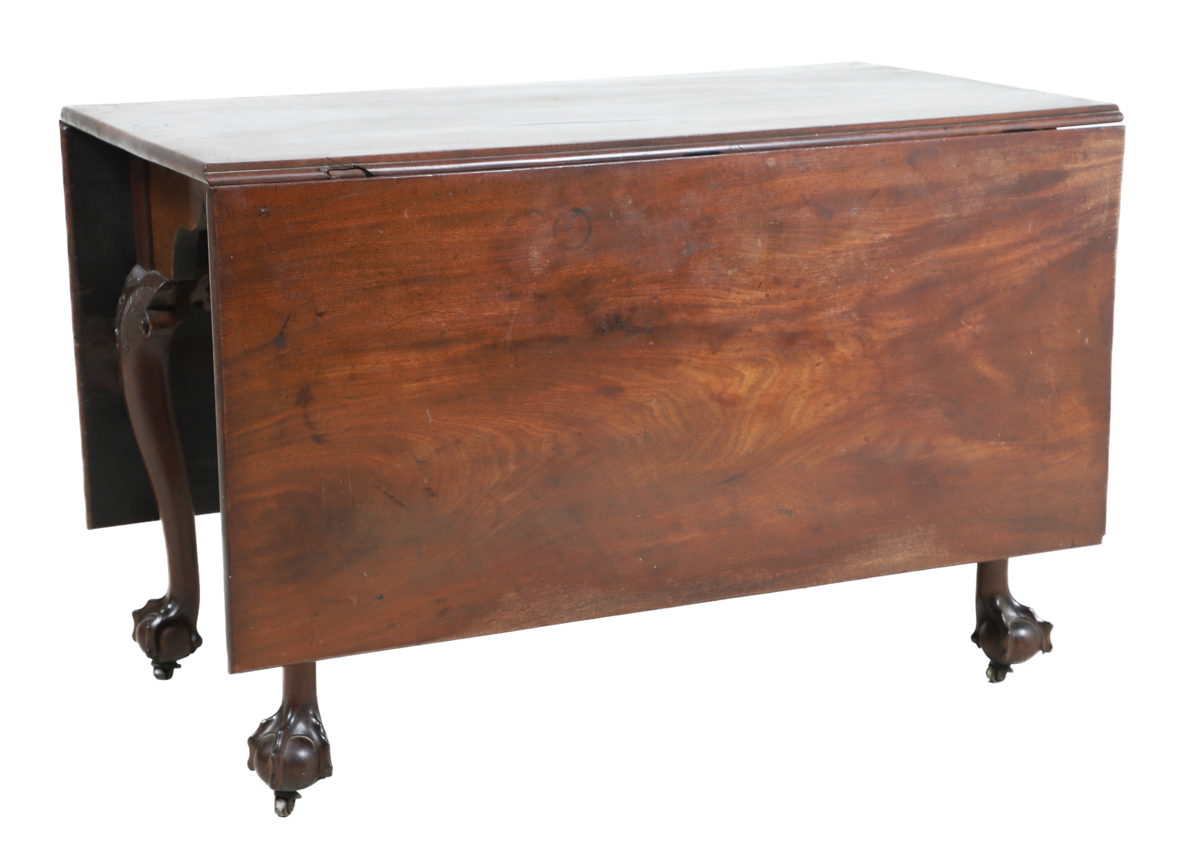 Chippendale style mahogany drop