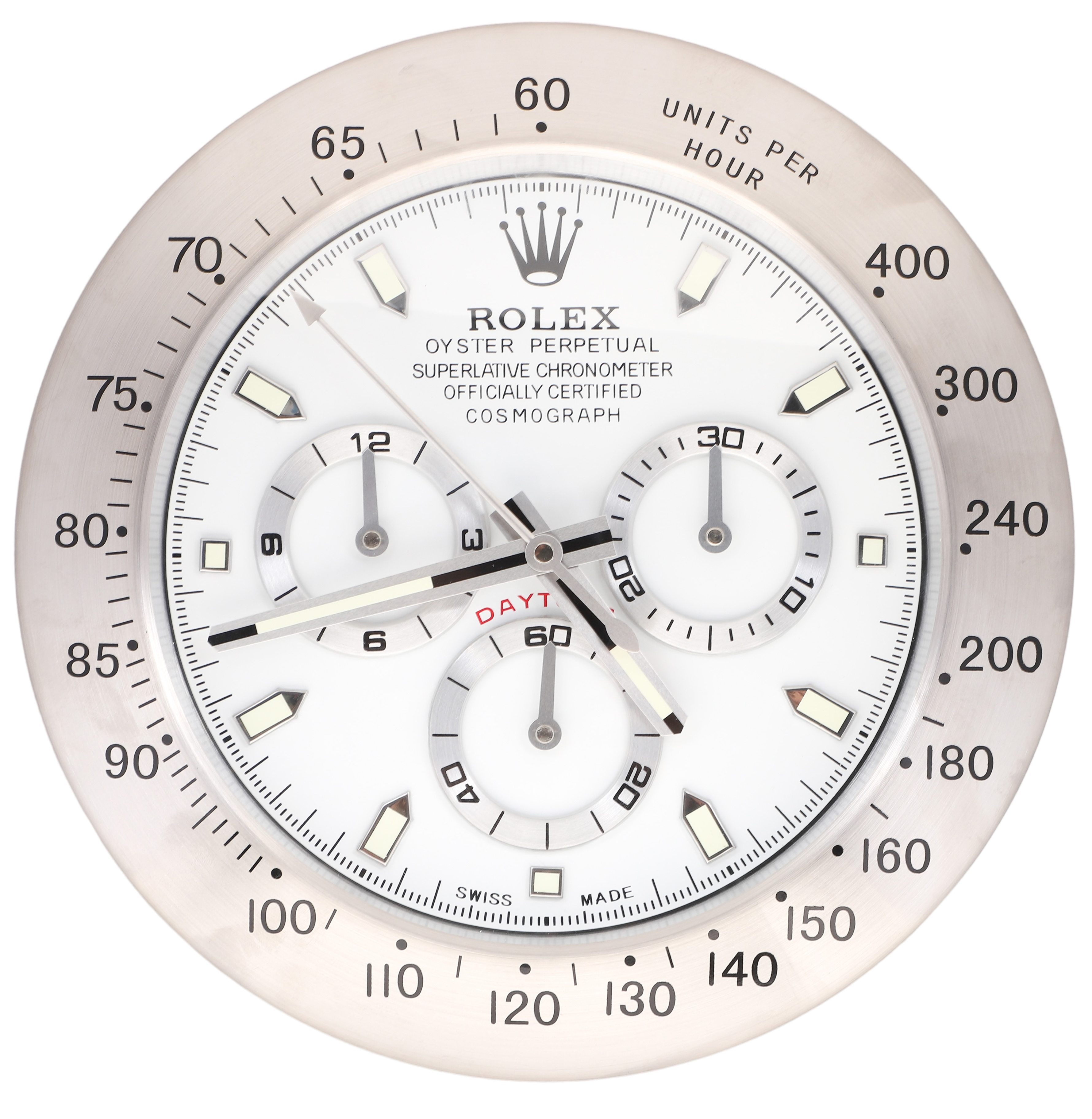 Watch Dealer Display Clock Rolex