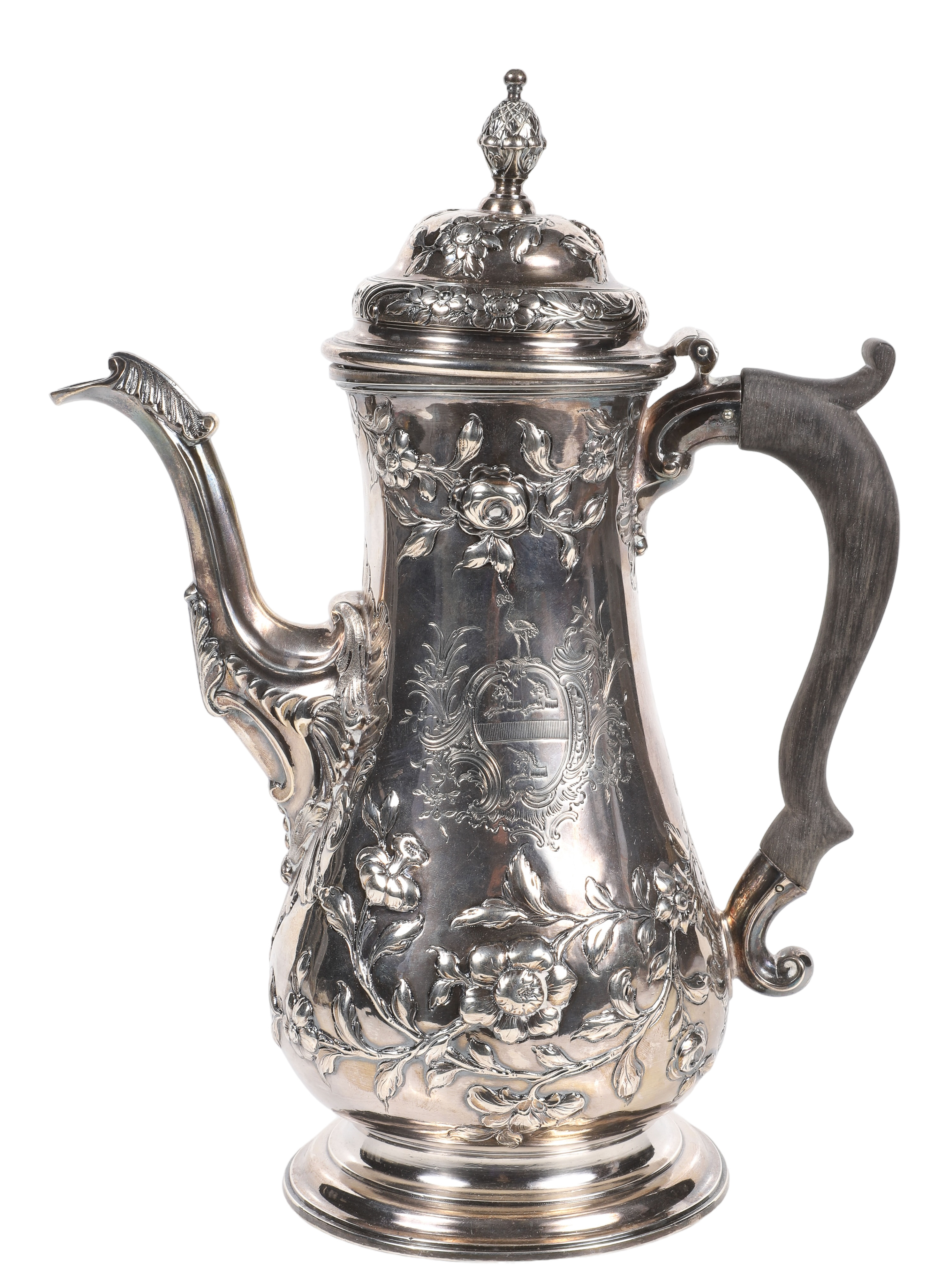 George III Silver Coffee Pot, Thomas