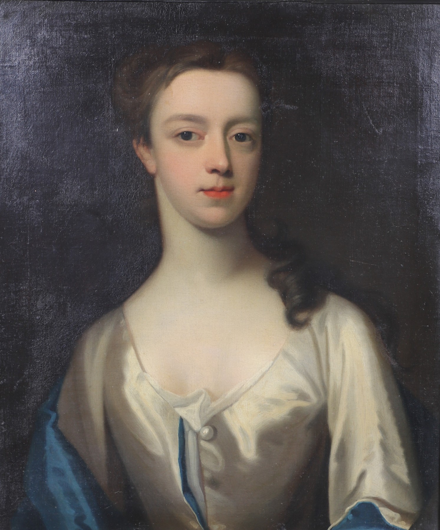 18th c Portrait of a Young Woman  2e1c87