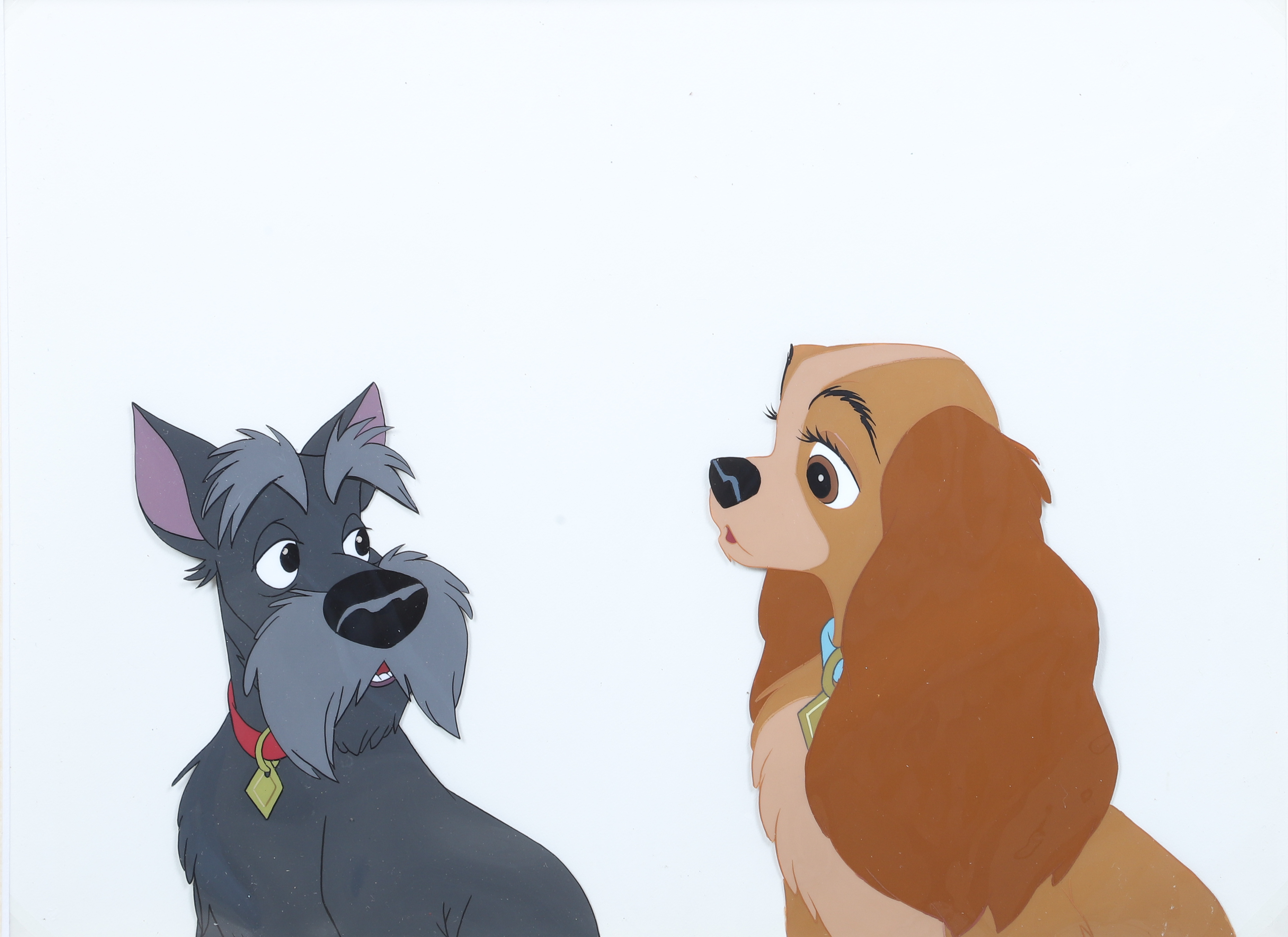 Lady and the Tramp Production Cel depicting