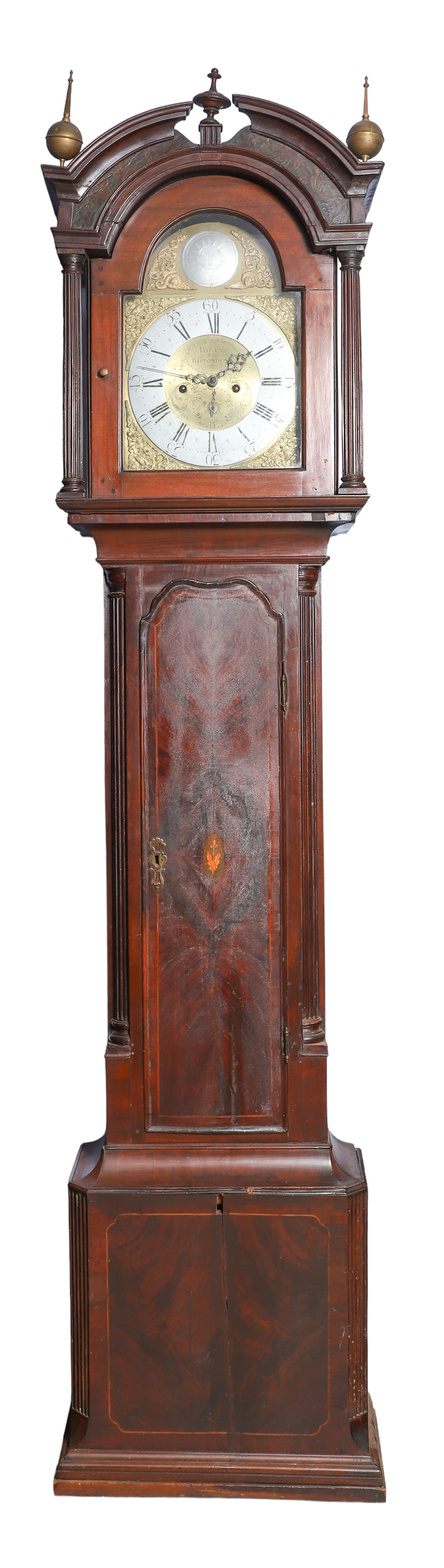 Georgian Mahogany Tall Case Clock  2e1cf9