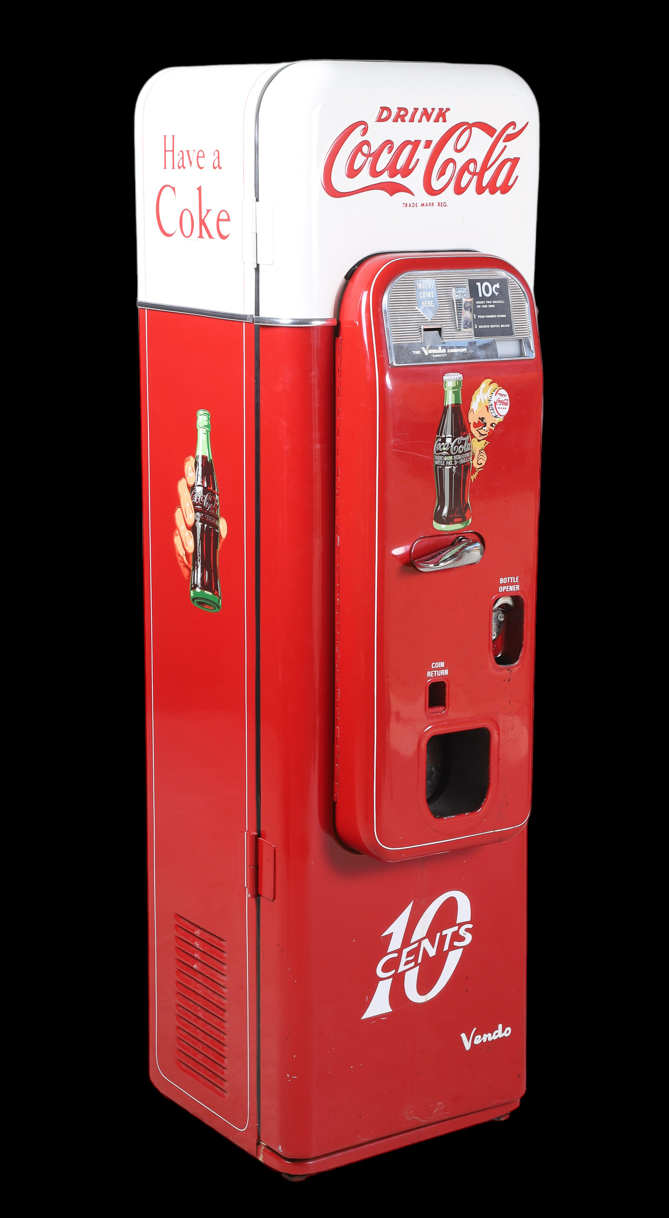 Model 44 Coca Cola 10 cent vending machine,