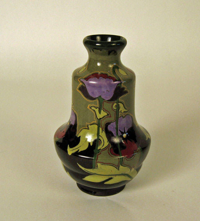 Gouda Art Nouveau vase    circa 1910