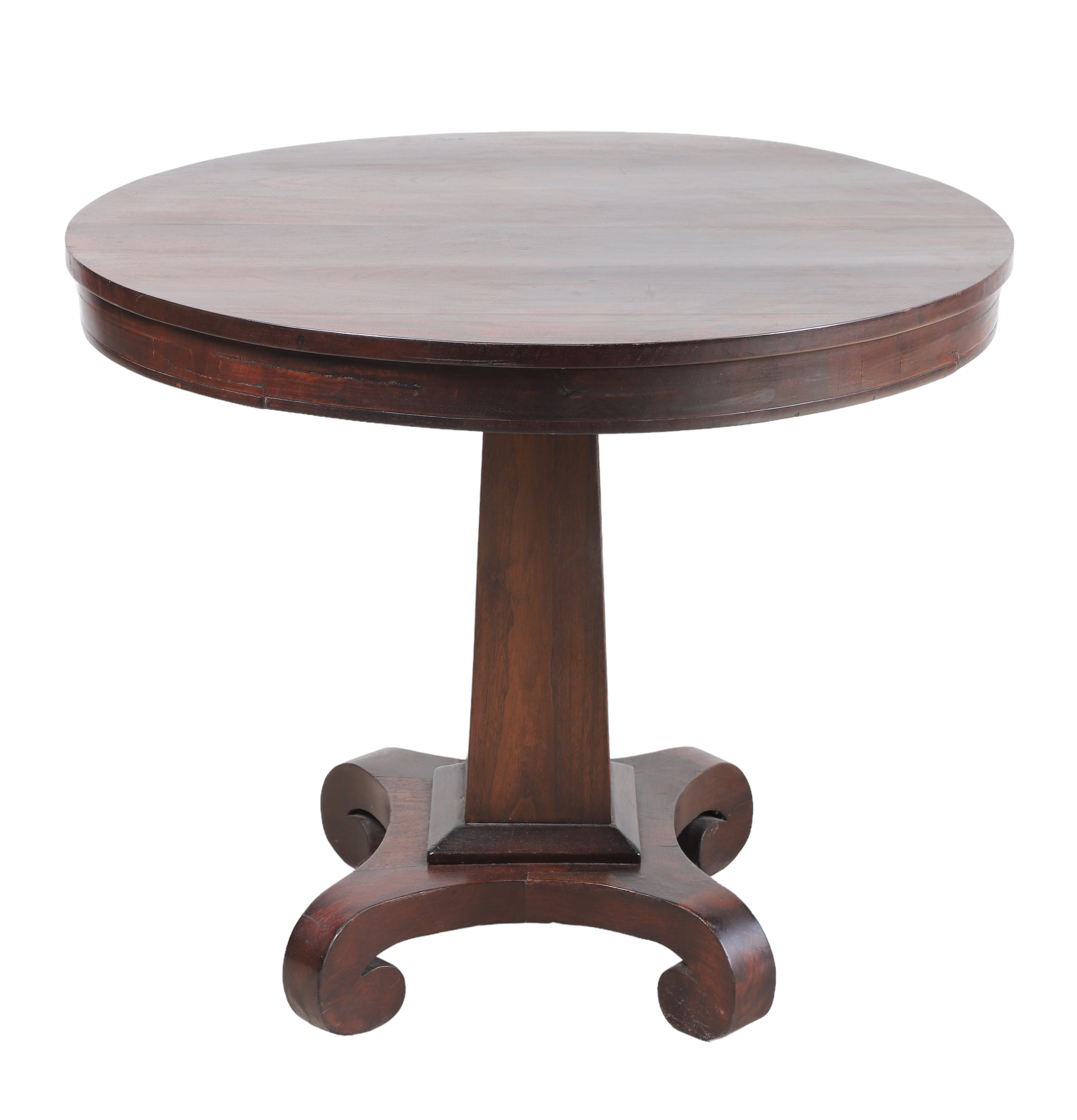 Empire style mahogany center table  2e1dc8