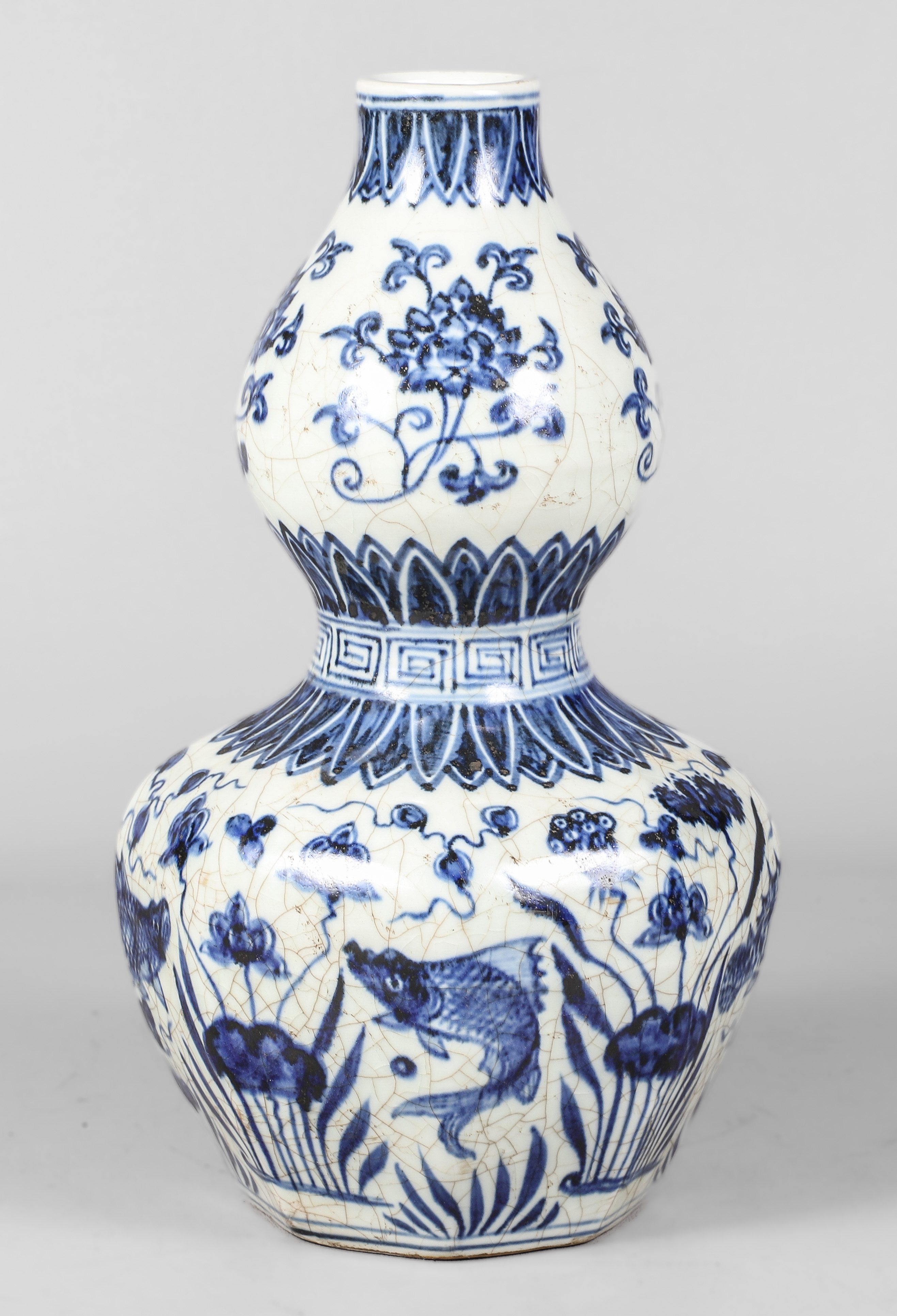 Chinese blue and white double gourd 2e1f2b
