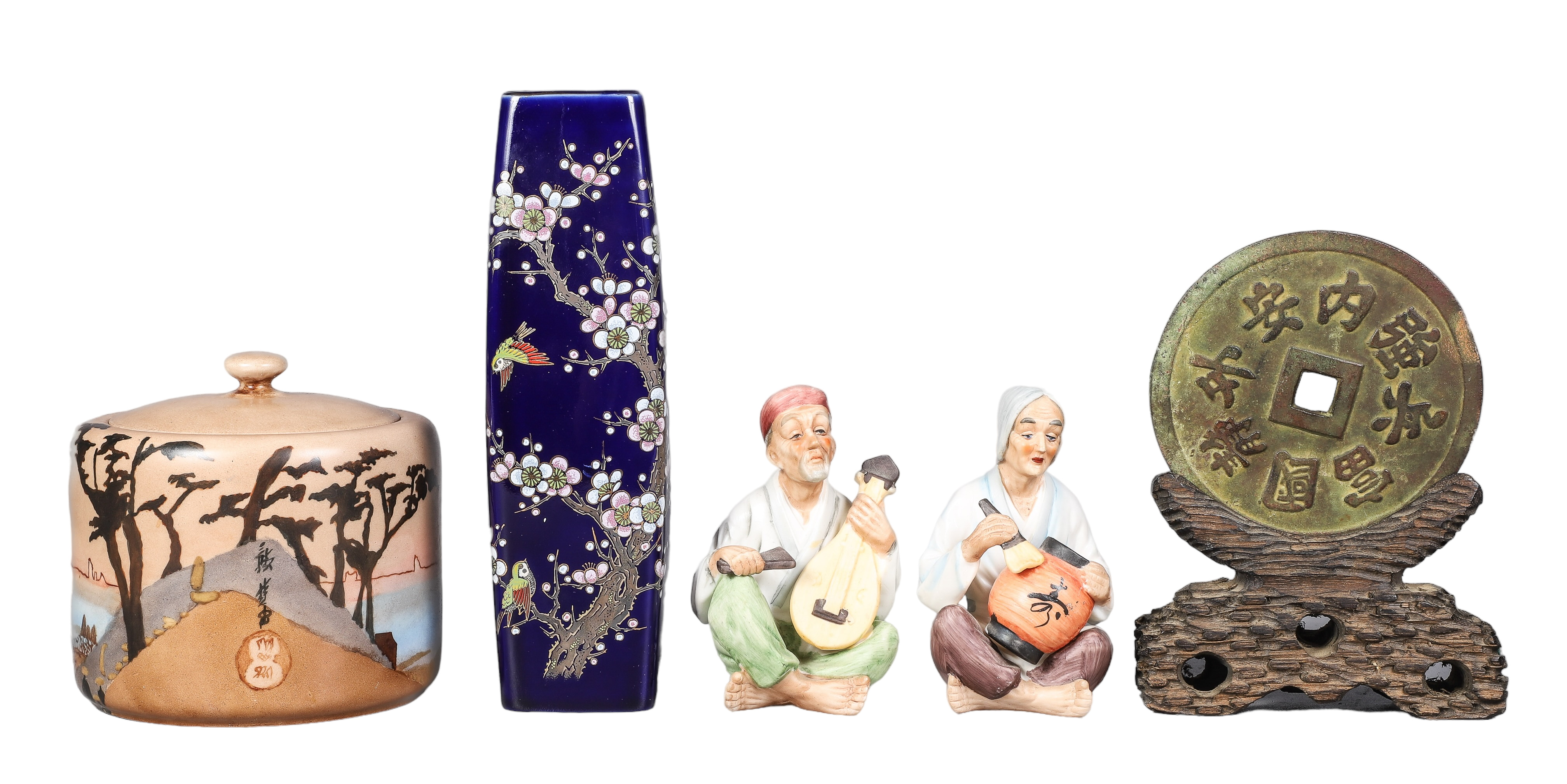  5 Asian style items c o Limoges 2e1f29